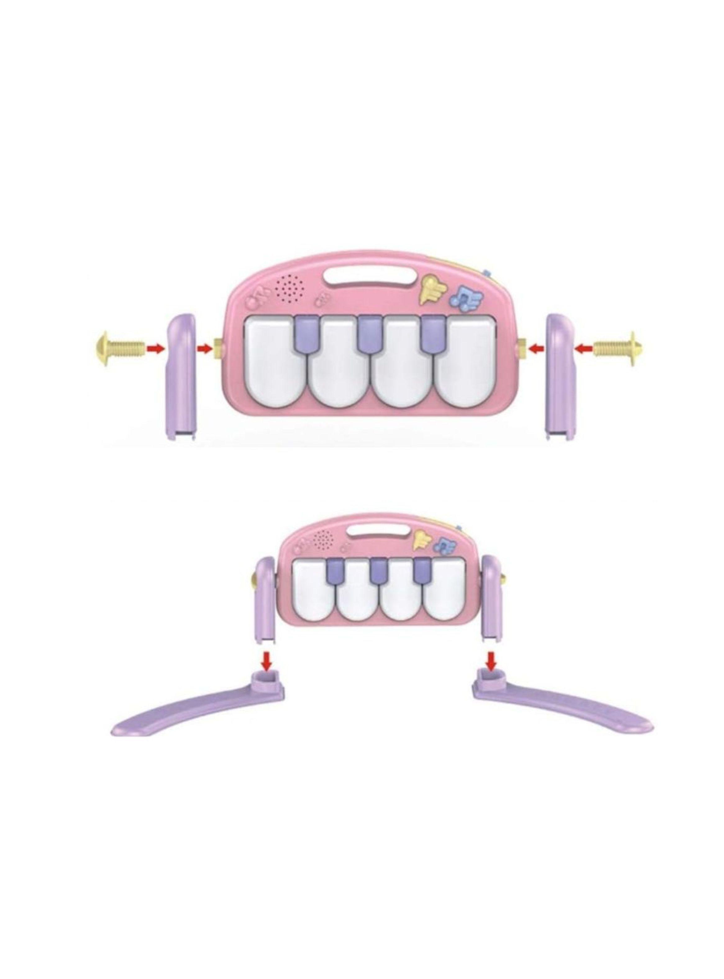 Gimnasio Alfombra Multi Sensorial Interactiva Rosada-2