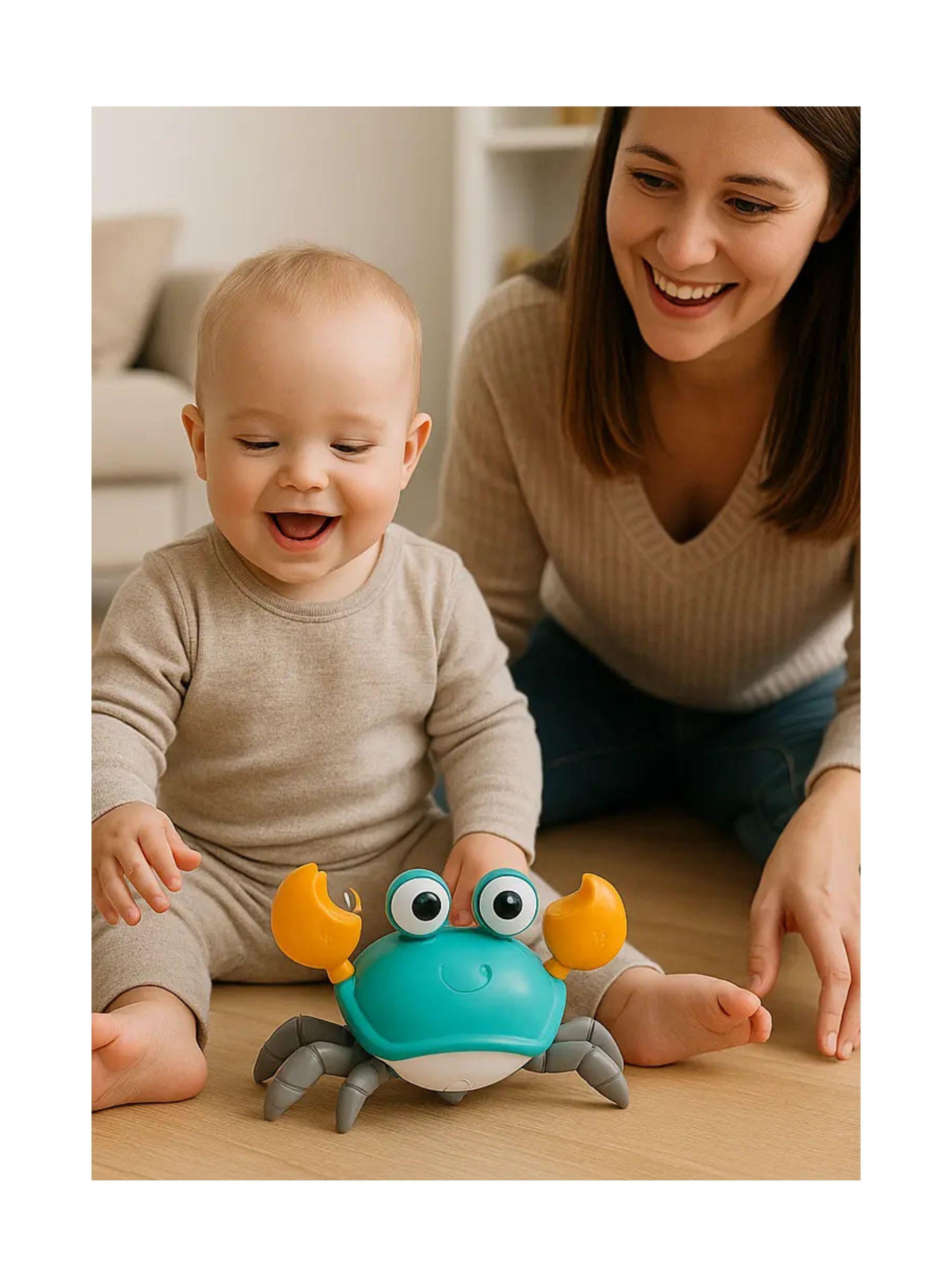 Cangrejo Musical Juguete Bebe Estimulacion para Gateo-3