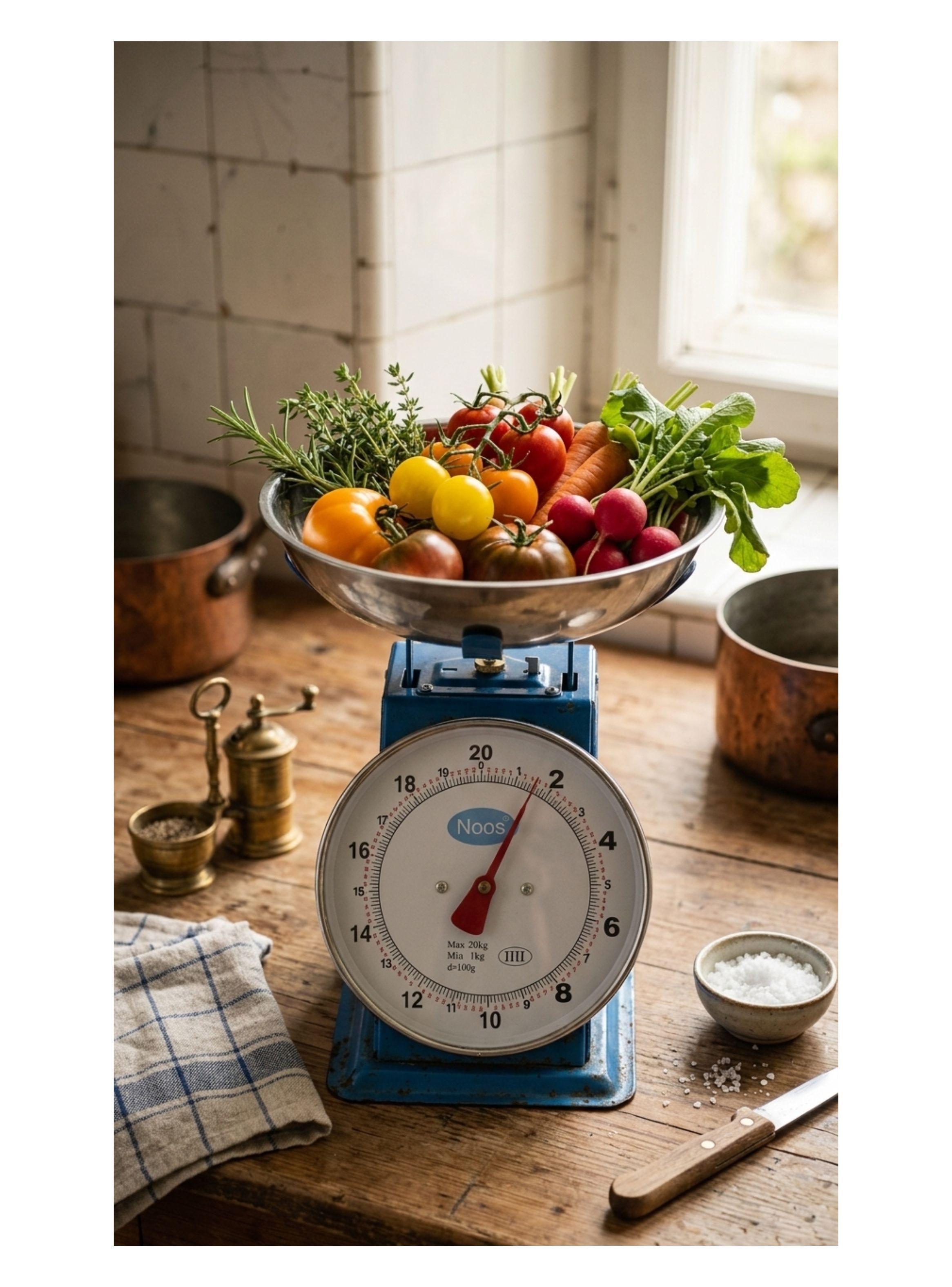 Balanza Pesa De Reloj Mecánica 20 Kg Cocina Comercial-3