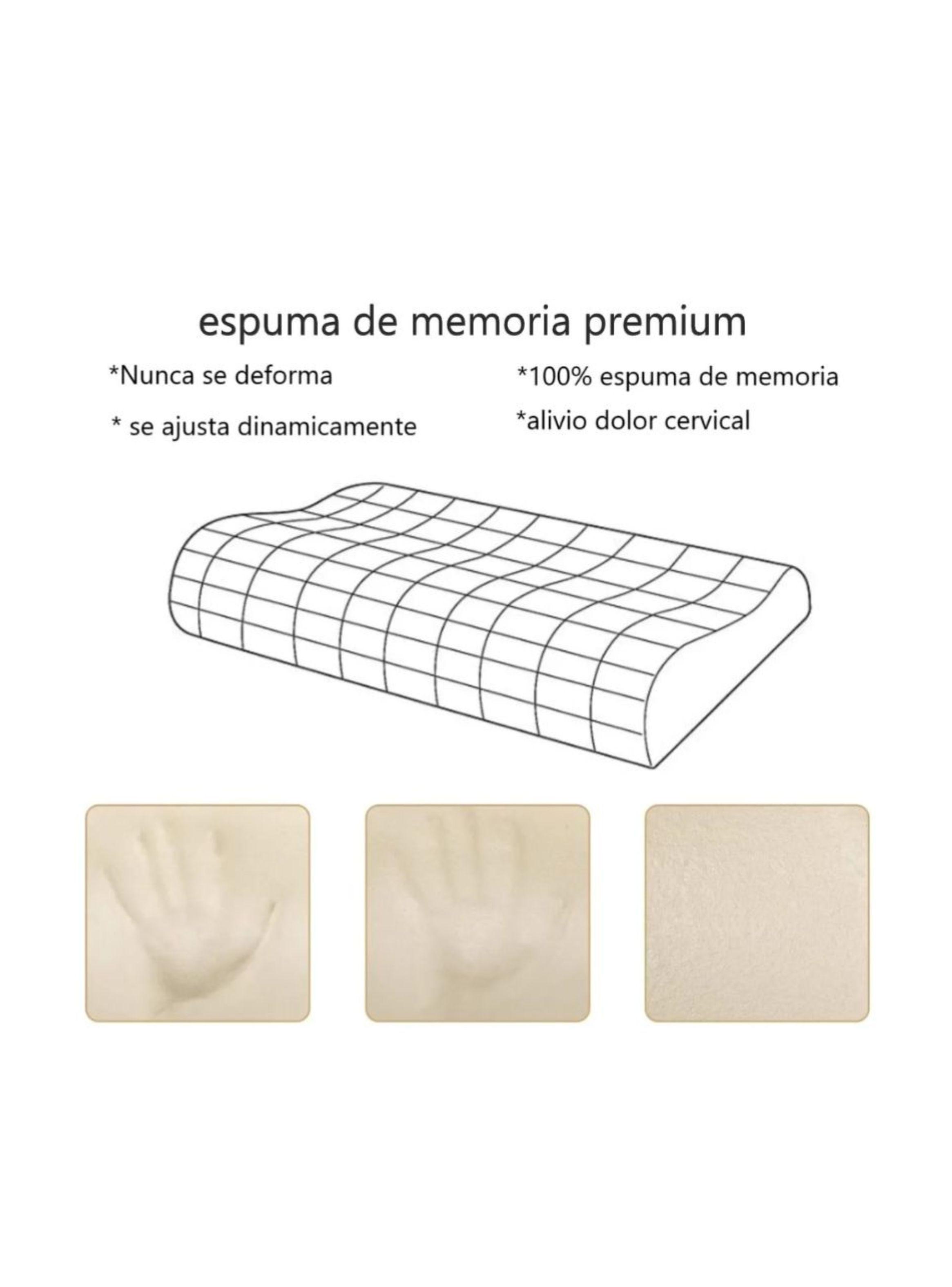 Almohada Ortopedica Viscoelastica Ajuste Cervical Pillow-3
