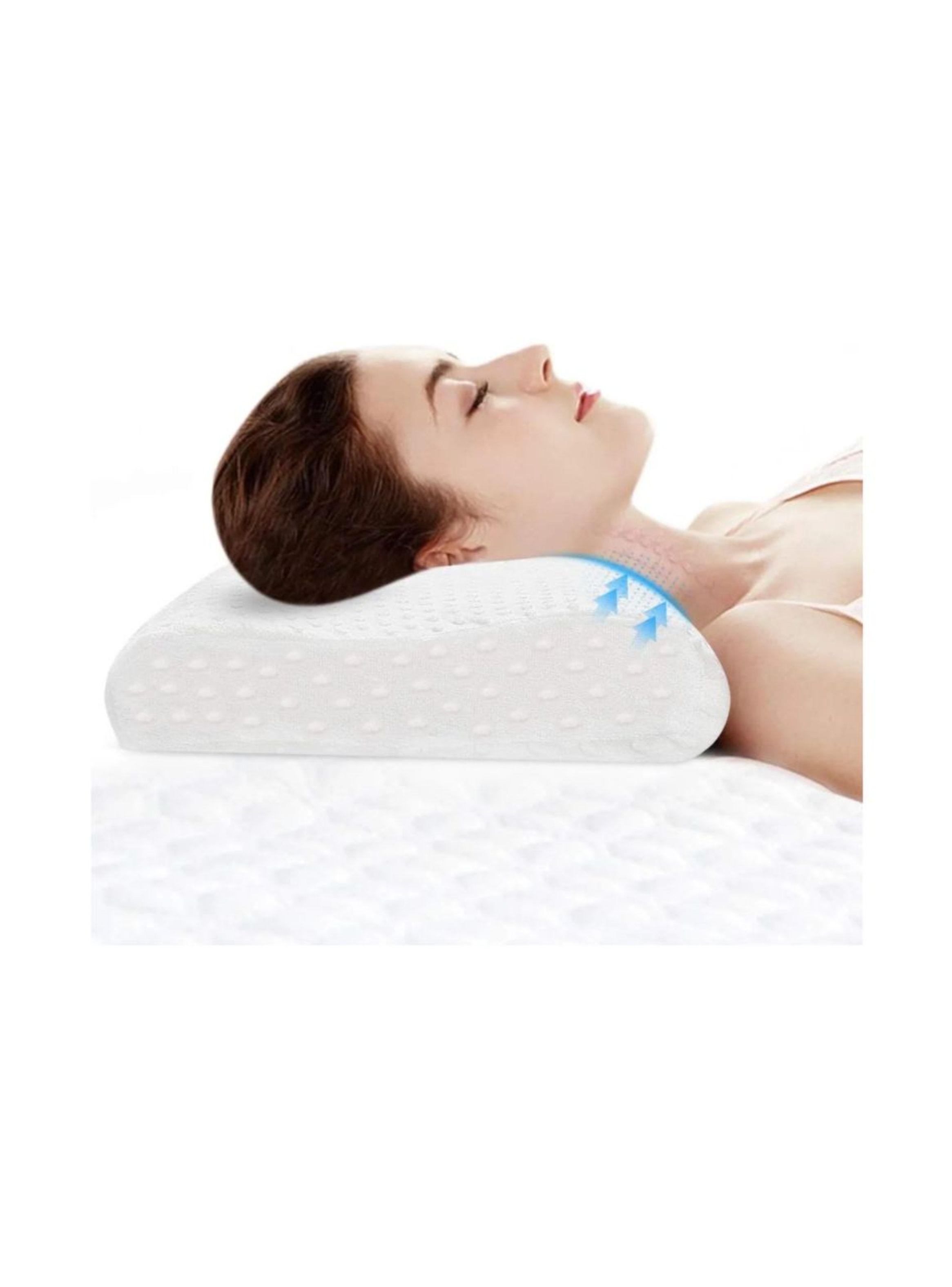 Almohada Ortopedica Viscoelastica Ajuste Cervical Pillow-4