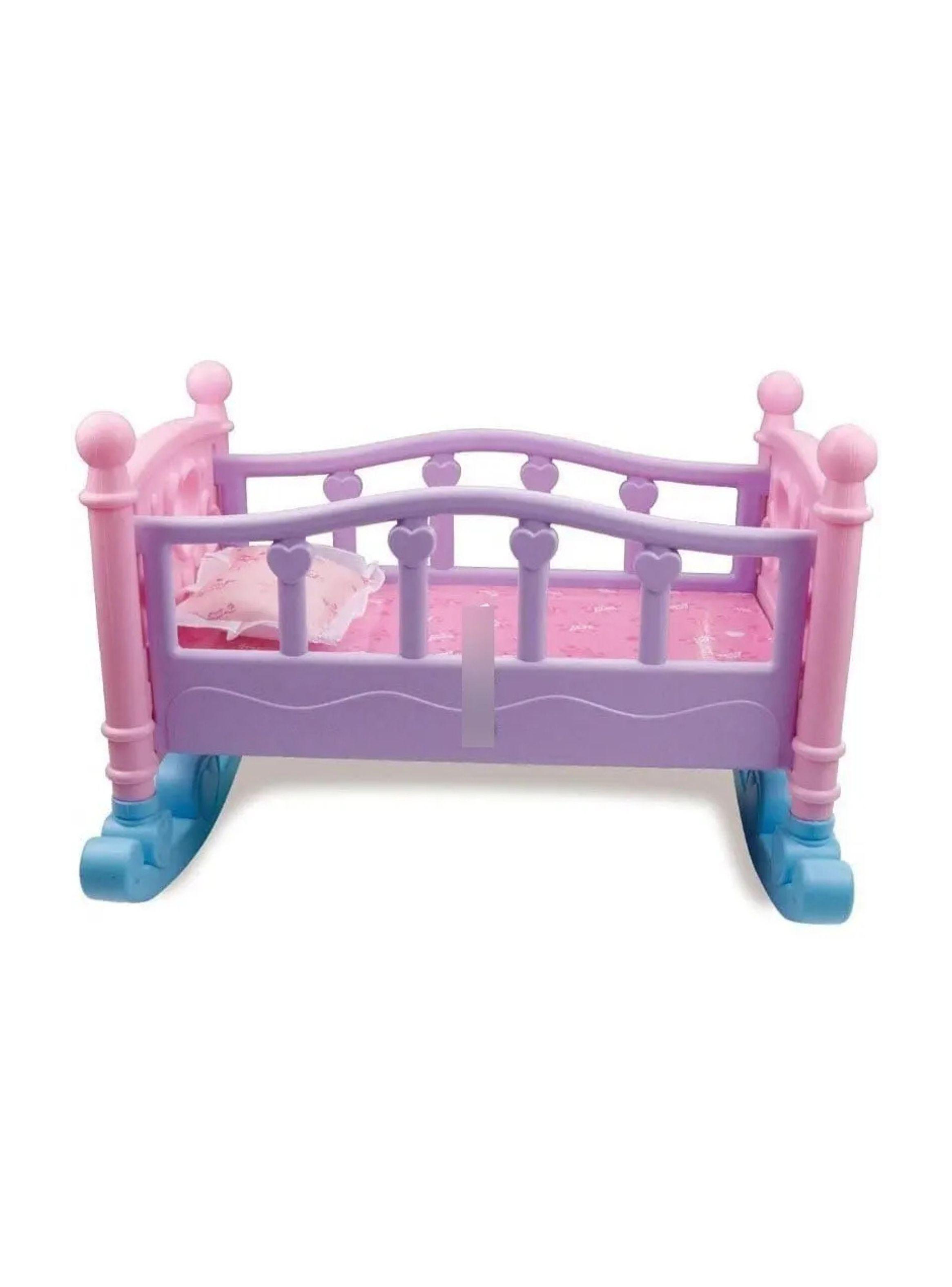 Cuna Mecedora Para Muñecas Juguete Sweet Baby Niñas-1