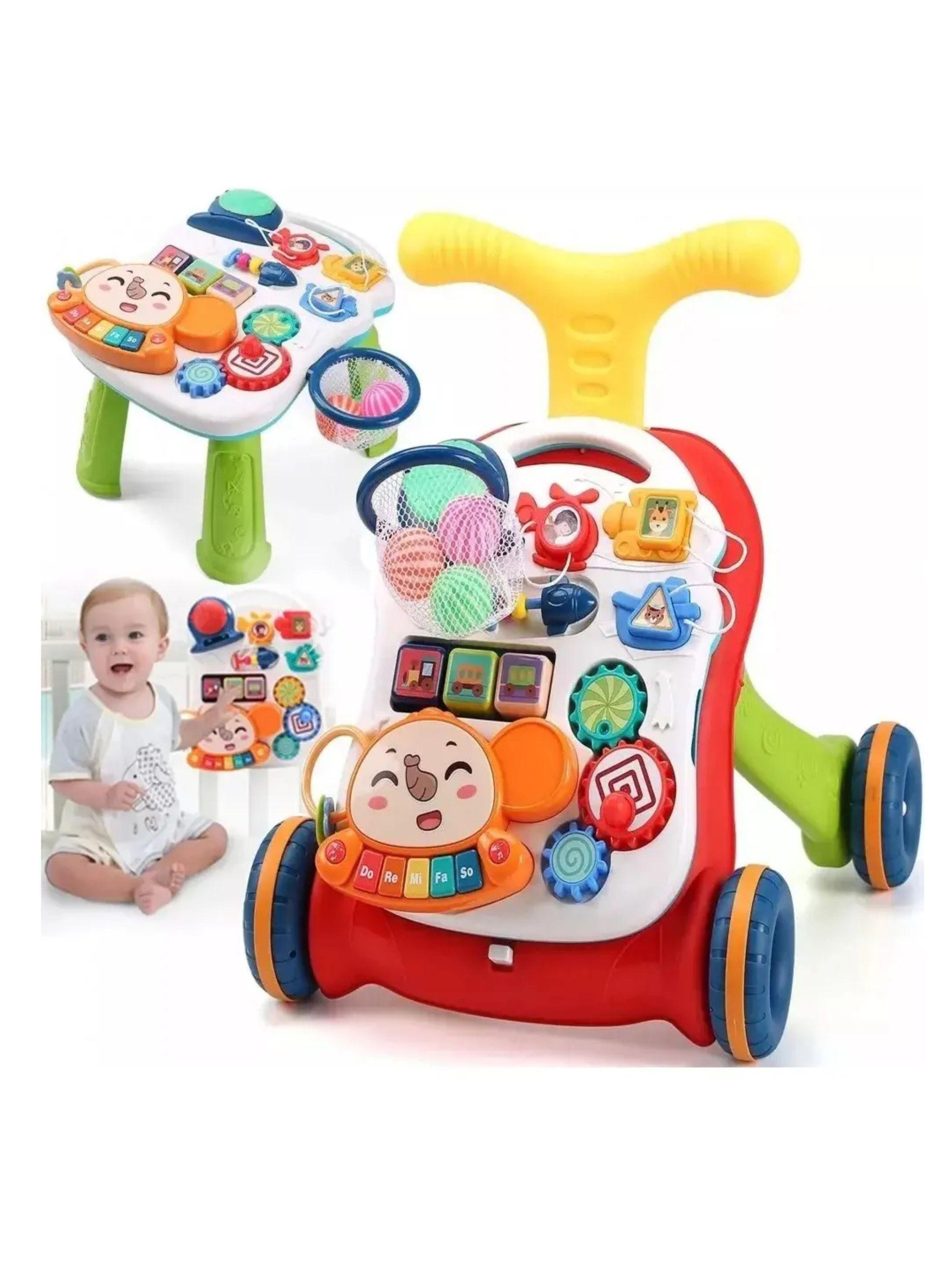 Andador Musical 2 en 1 Correpasillo y Mesa de Aprendizaje-3
