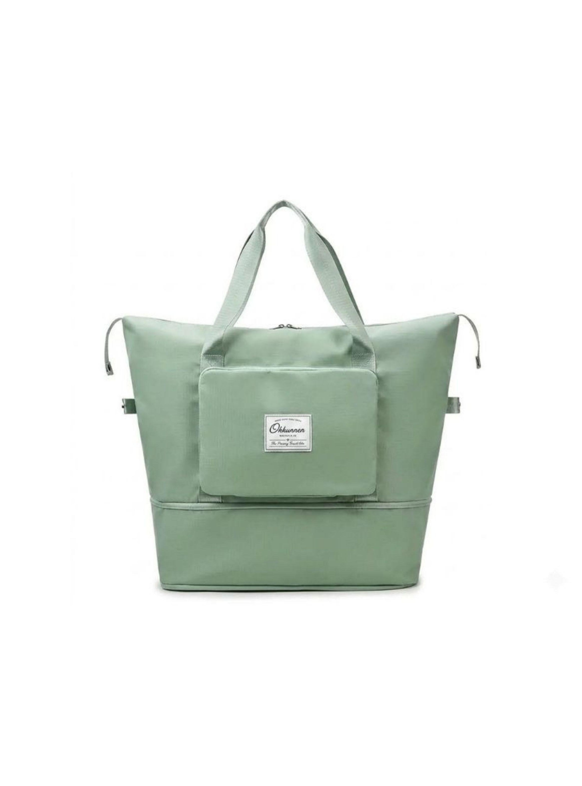 Bolso De Viaje Plegable Expandible Impermeable Bolso De Mano-0