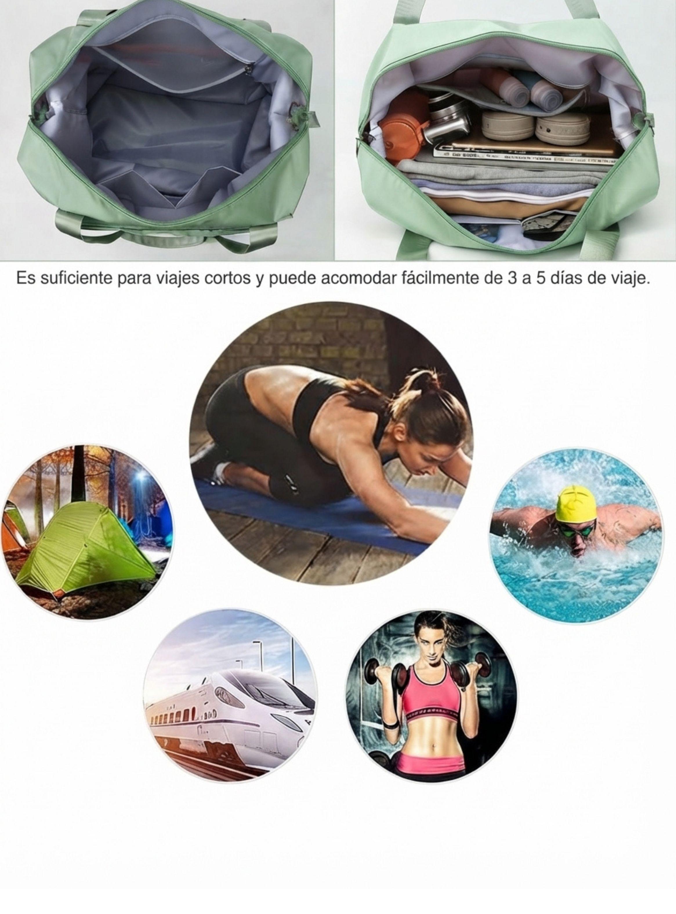 Bolso De Viaje Plegable Expandible Impermeable Bolso De Mano-4