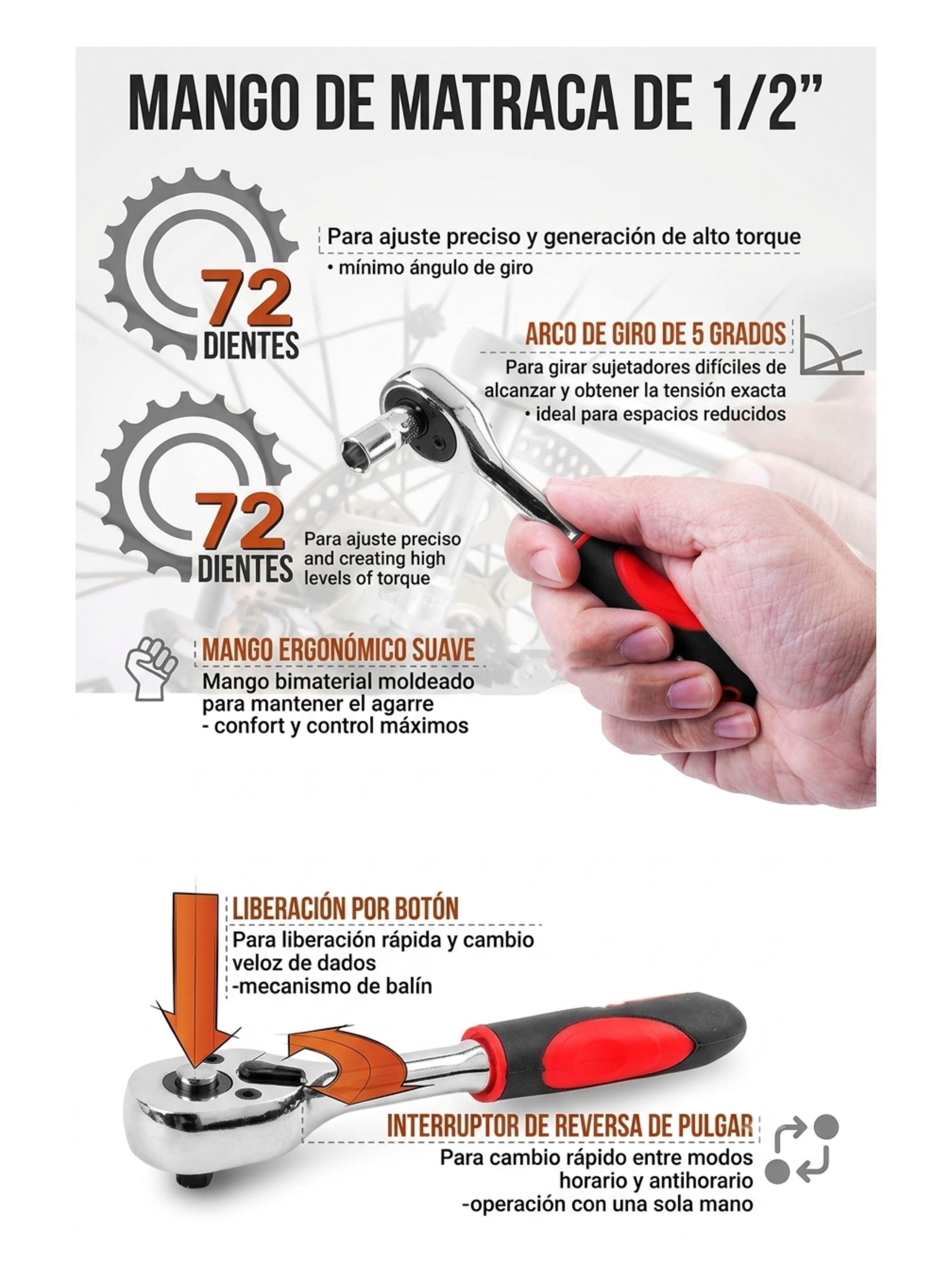 Juego De Llaves De 12 Piezas Tianfeng Tools-2