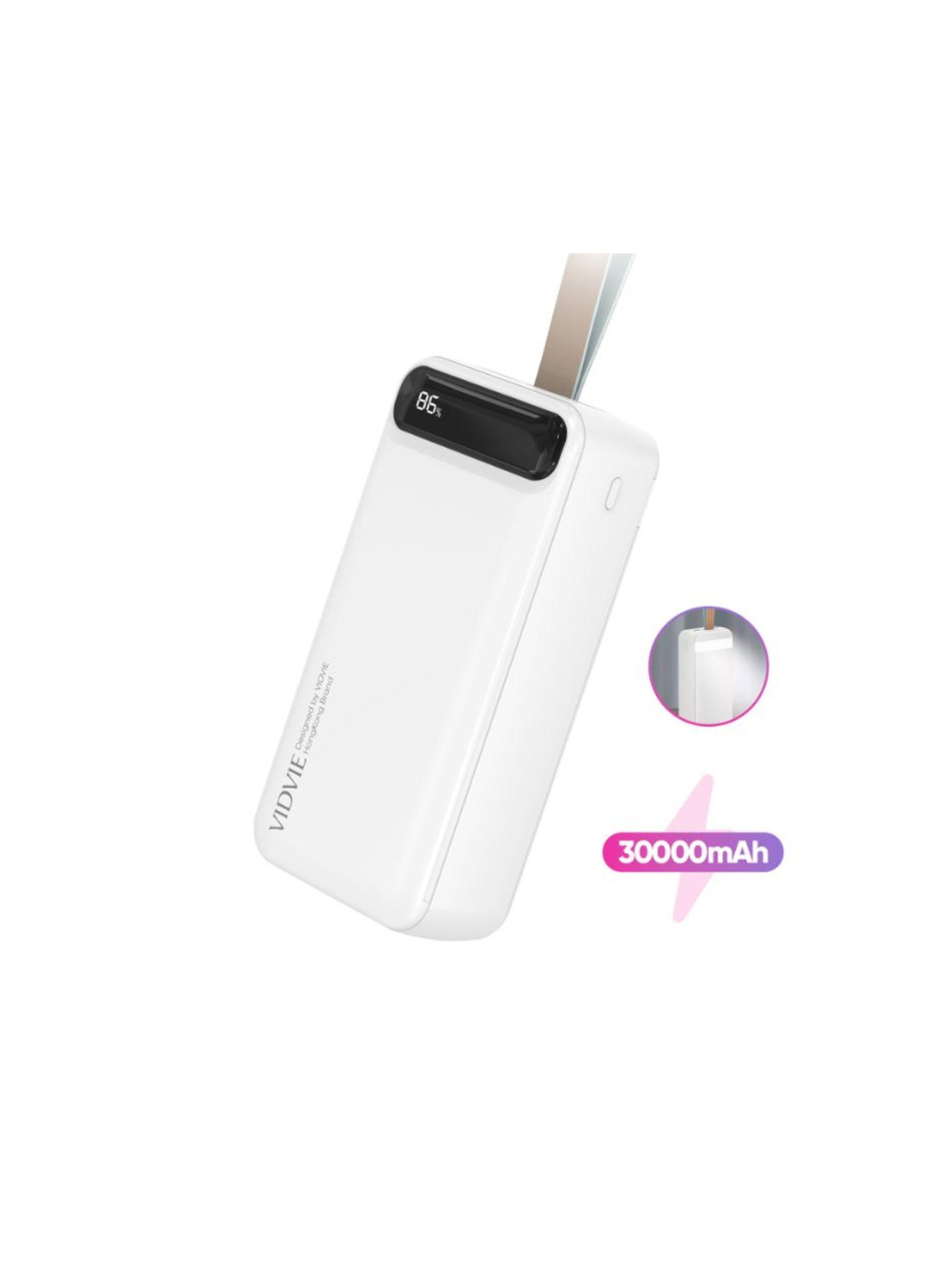 Power Bank Portátil LED 30000 mAh USB Tipo C-1