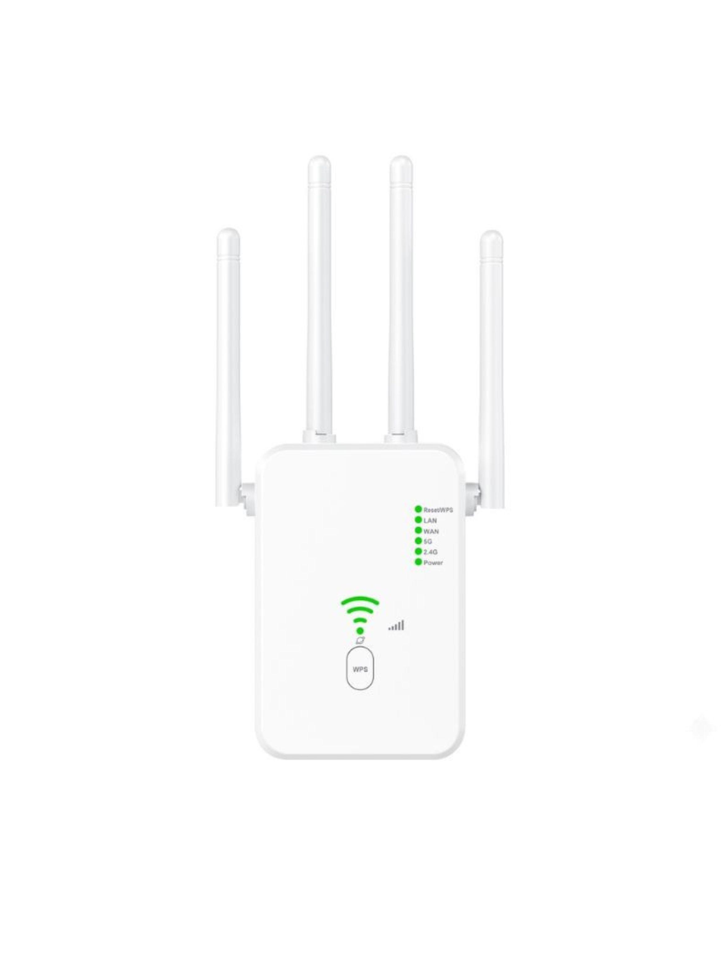 Repetidor Extensor Wifi 4 Antenas 300mbps Amplificador Señal Inalambrico-0