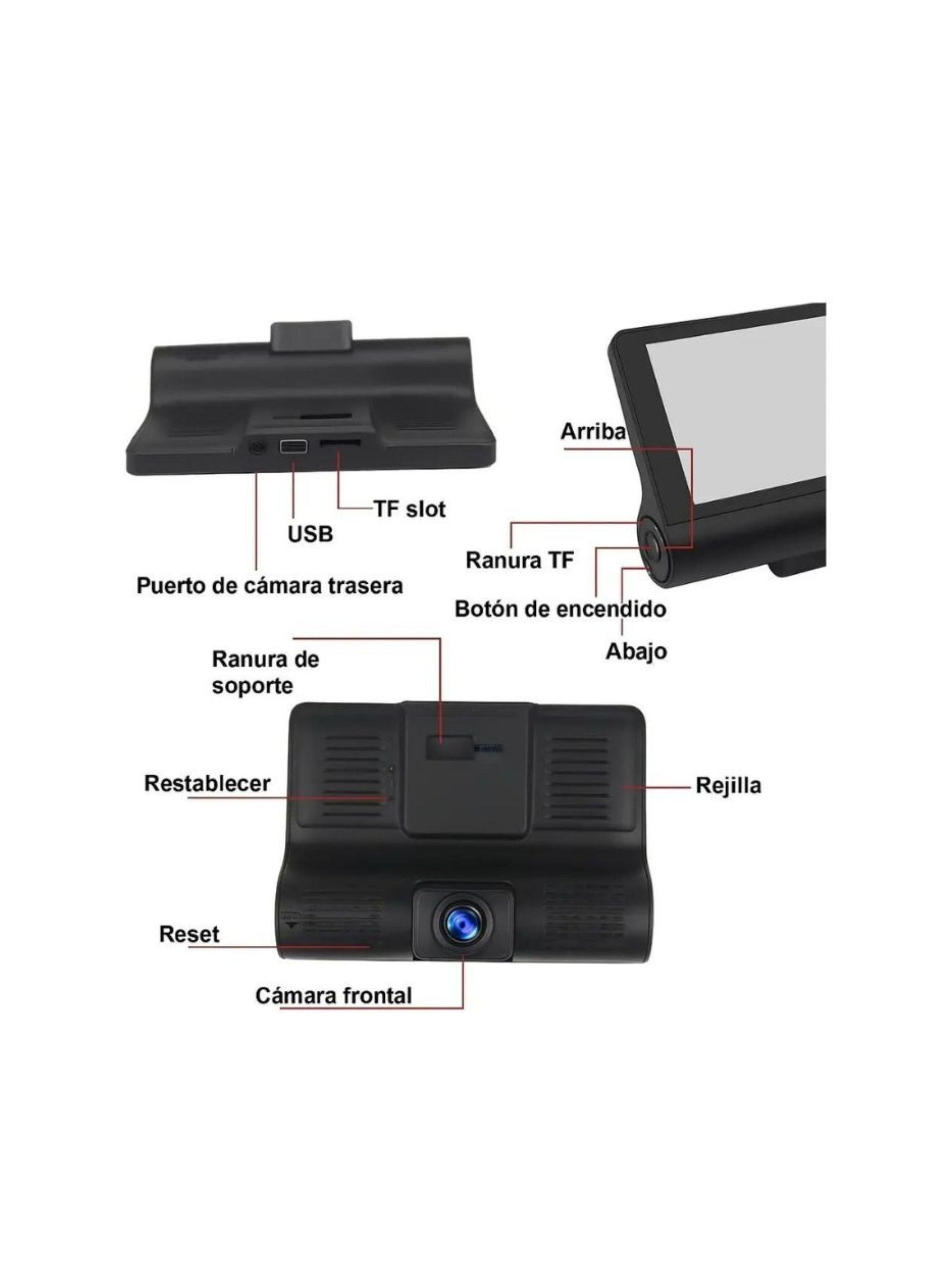 Cámara De Auto Video Car Dvr Full Hd 1080p Wdr-4