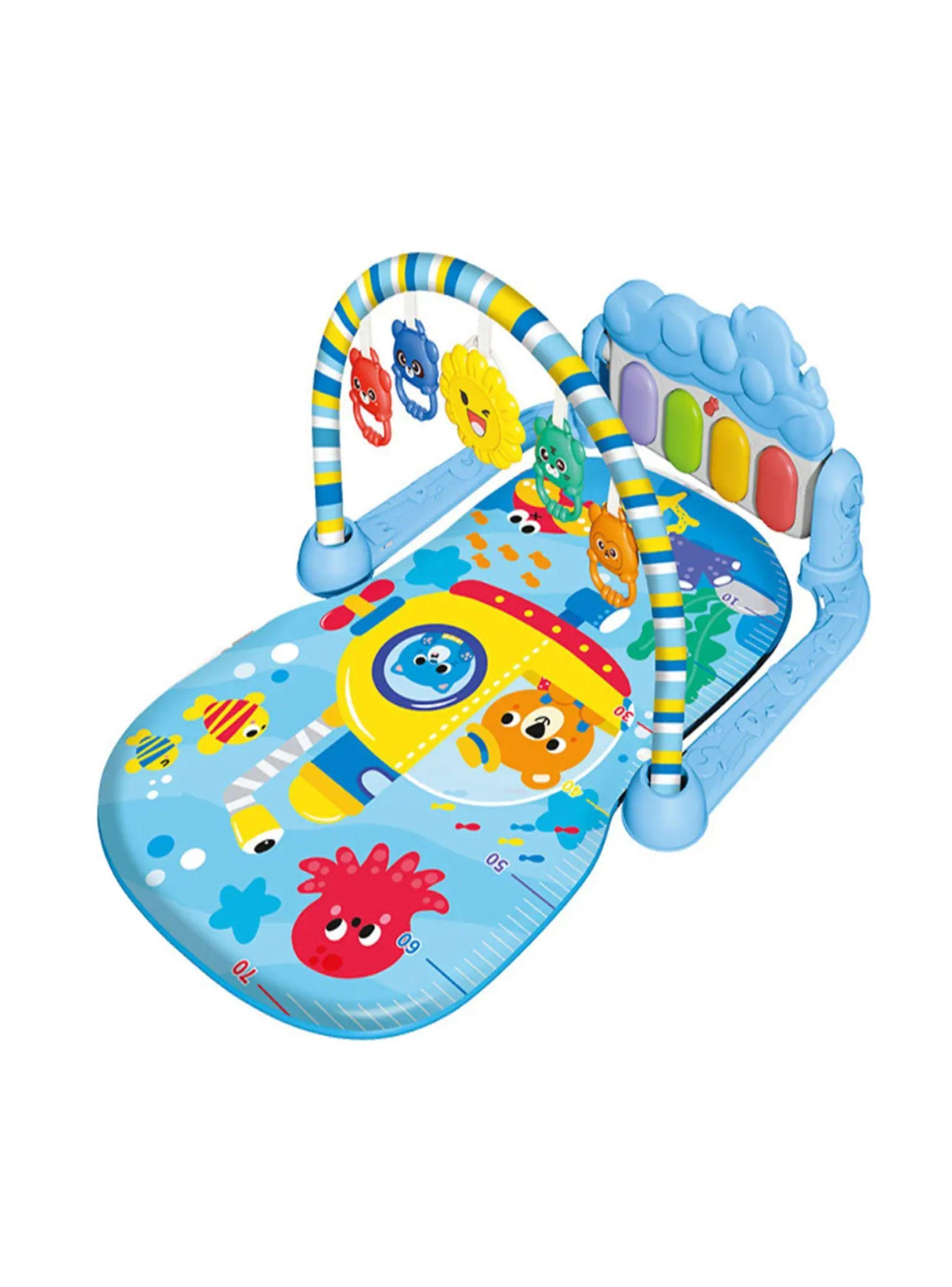 Gimnasio Para Bebe Musical Con Piano Alfombra Estimulacion-0