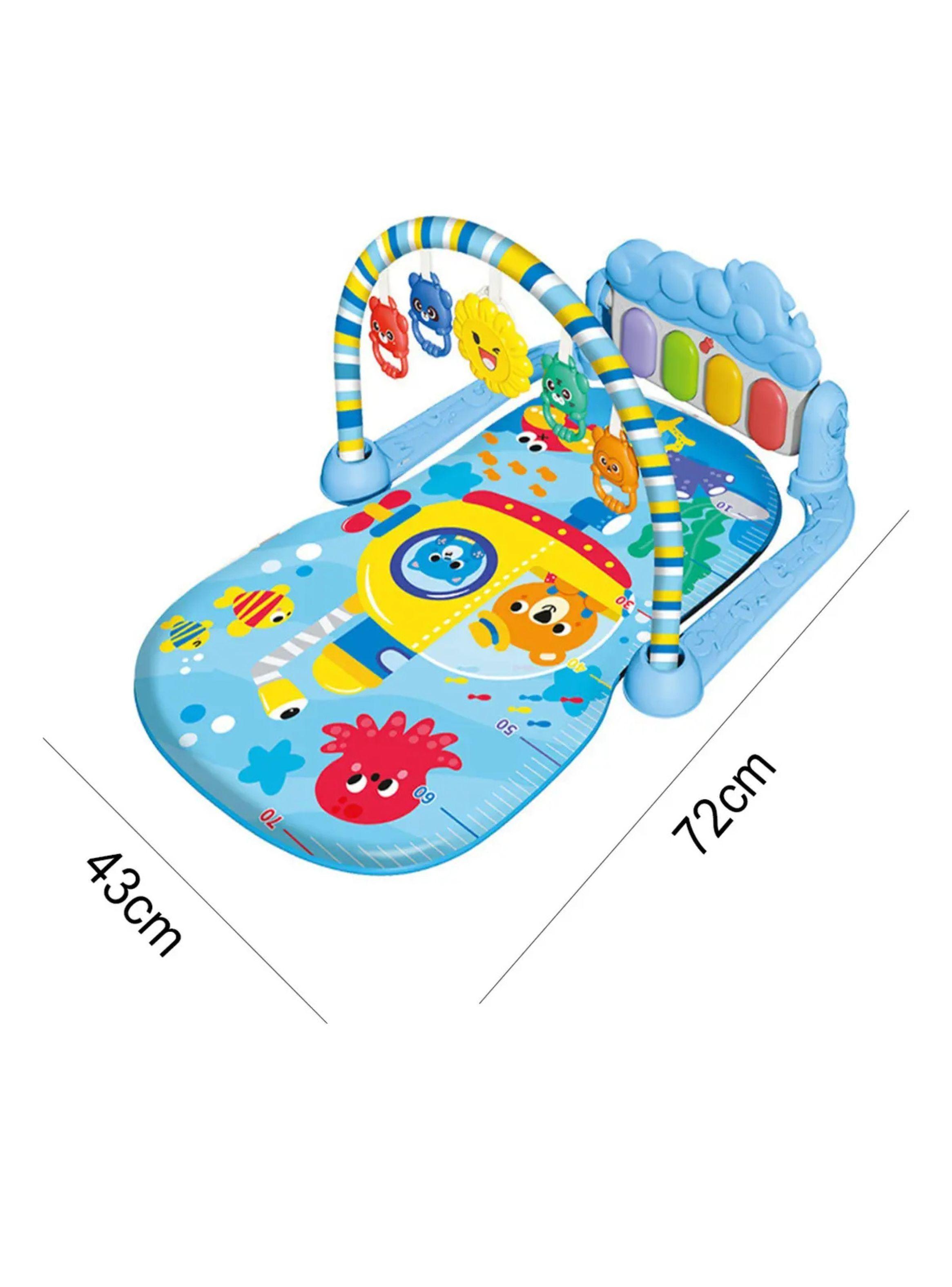 Gimnasio Para Bebe Musical Con Piano Alfombra Estimulacion-3