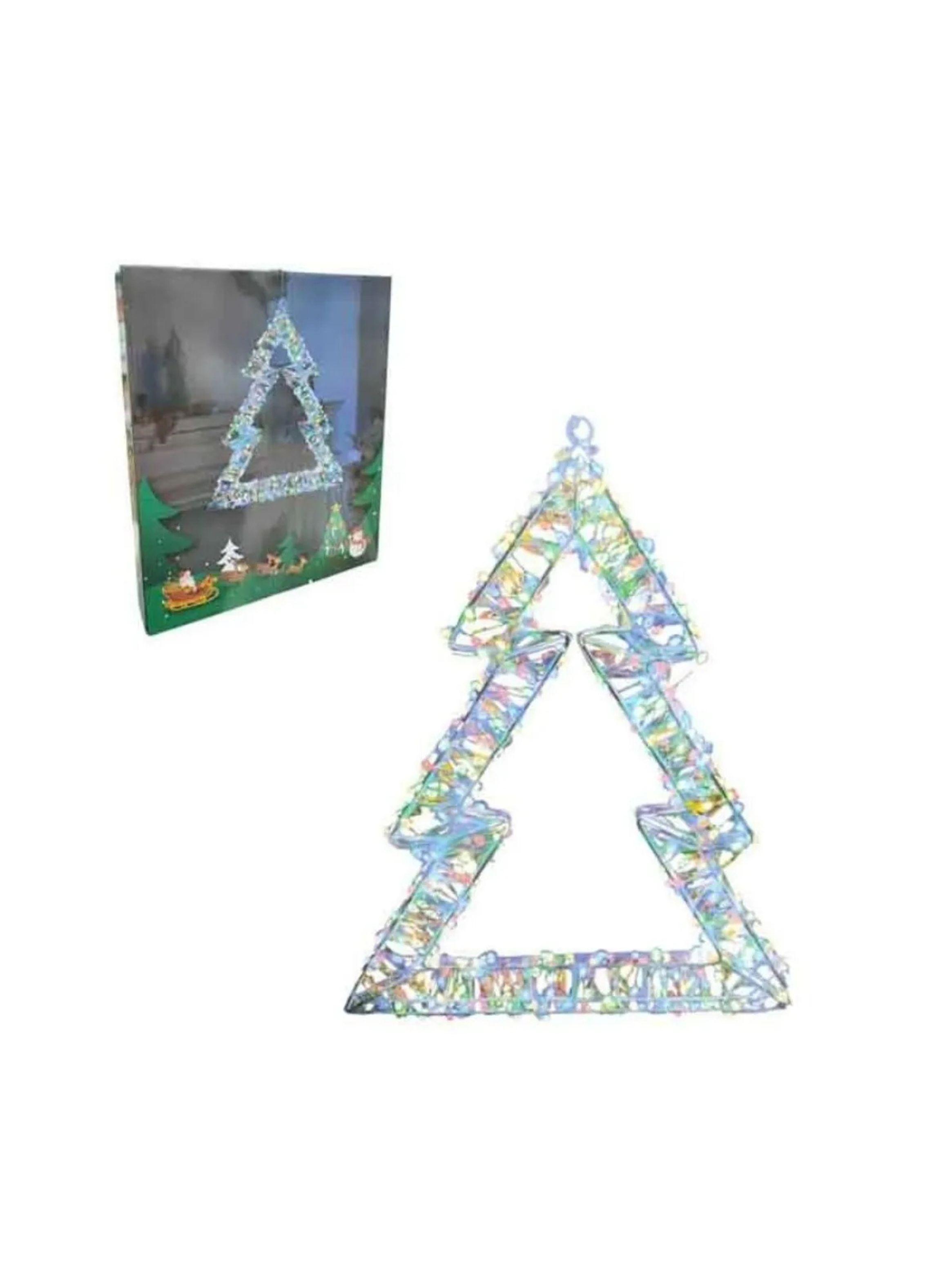 Árbol de Navidad Decorativo Colgante LED  41x36cm-1