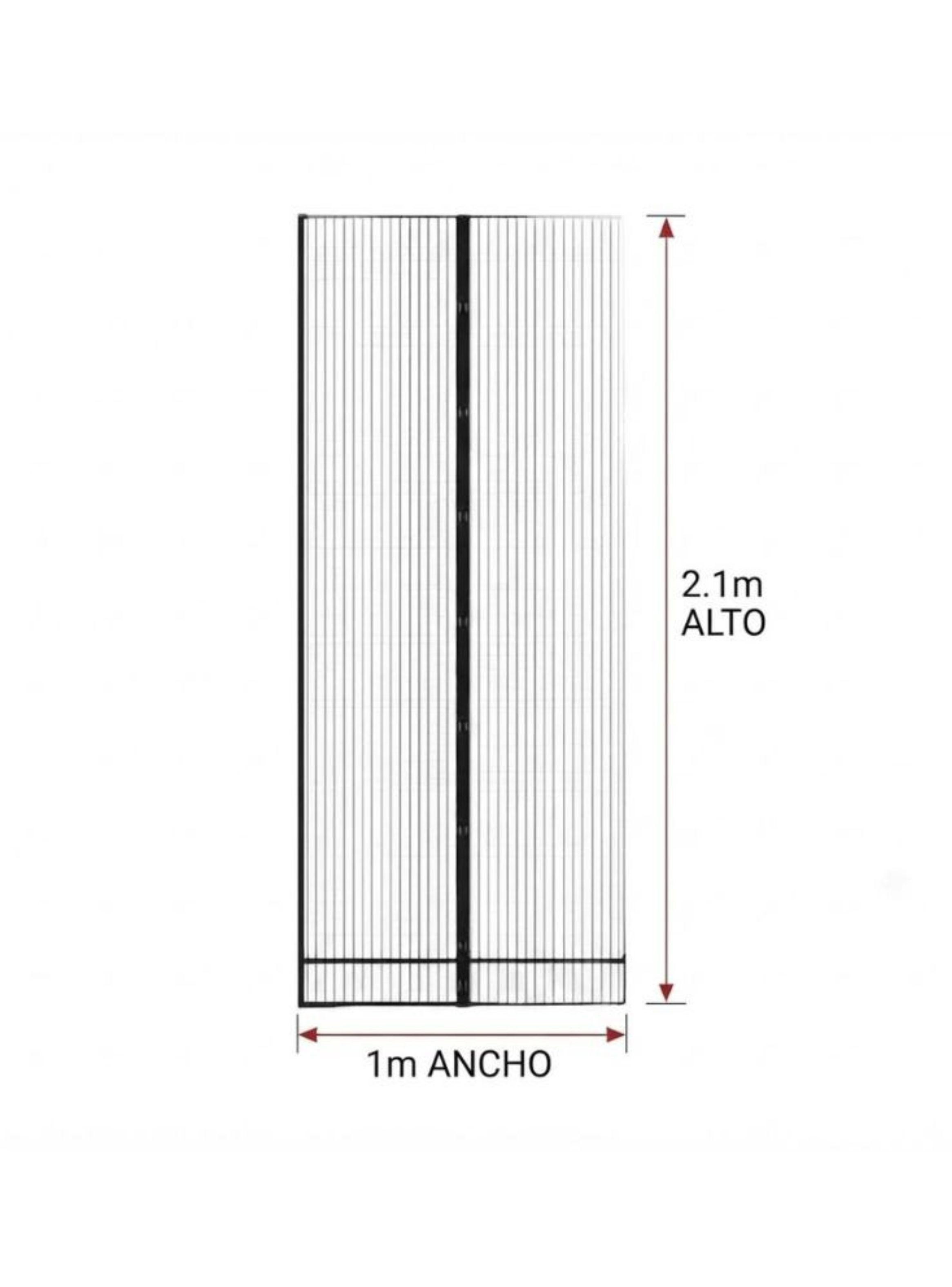 Cortina Mosquitera Magnetica Para Puerta Anti Insectos-4