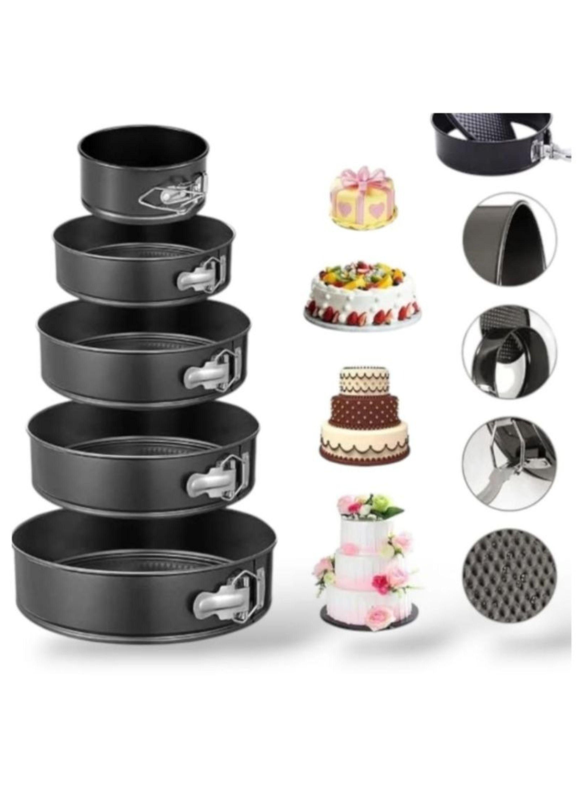  Set 6 Moldes Desmontables Repostería Tortas-4