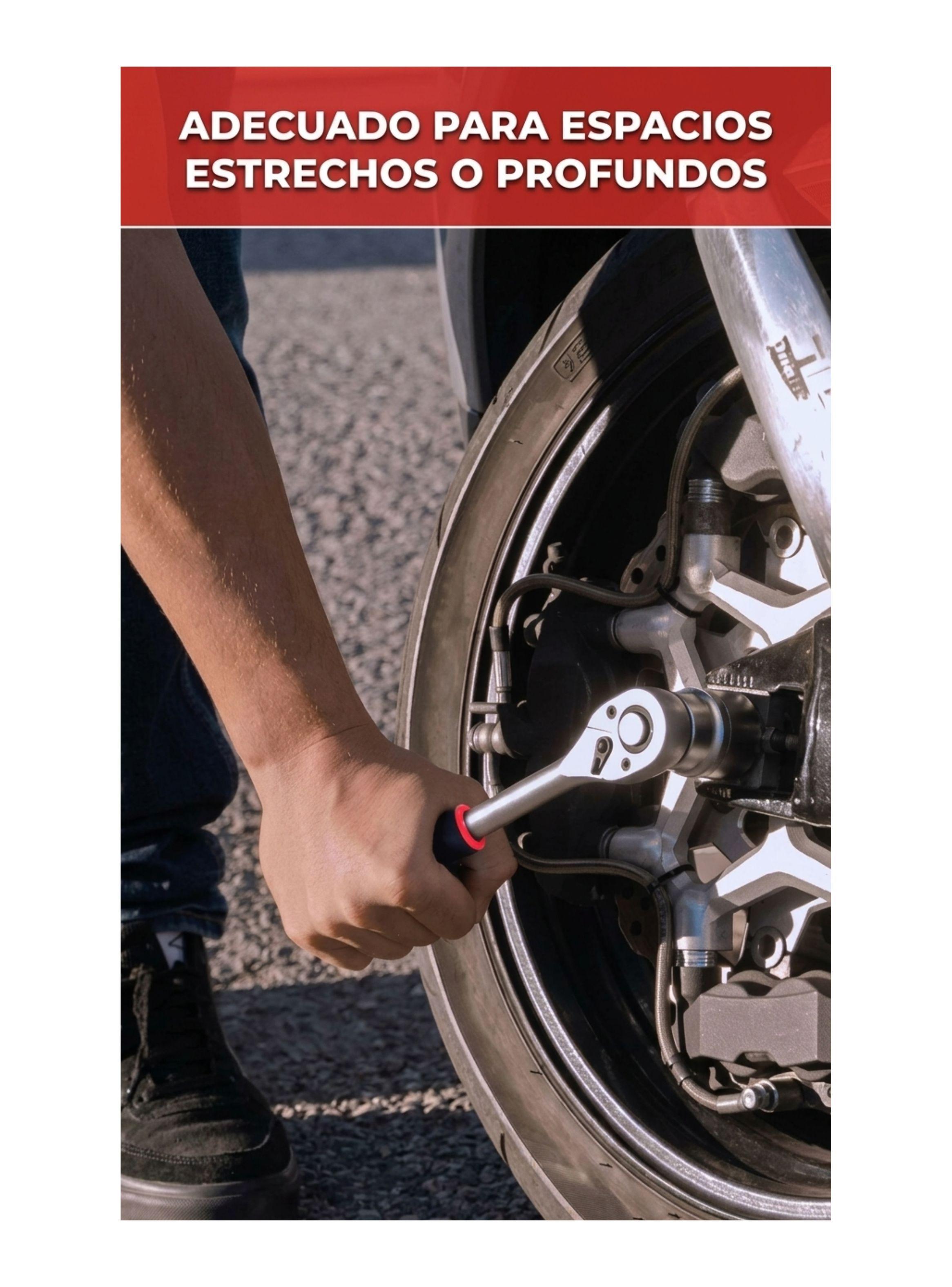 Juego De Dados Y Ratchet 53 Piezas Cr-v 1/4 Maletín Mecánica-3