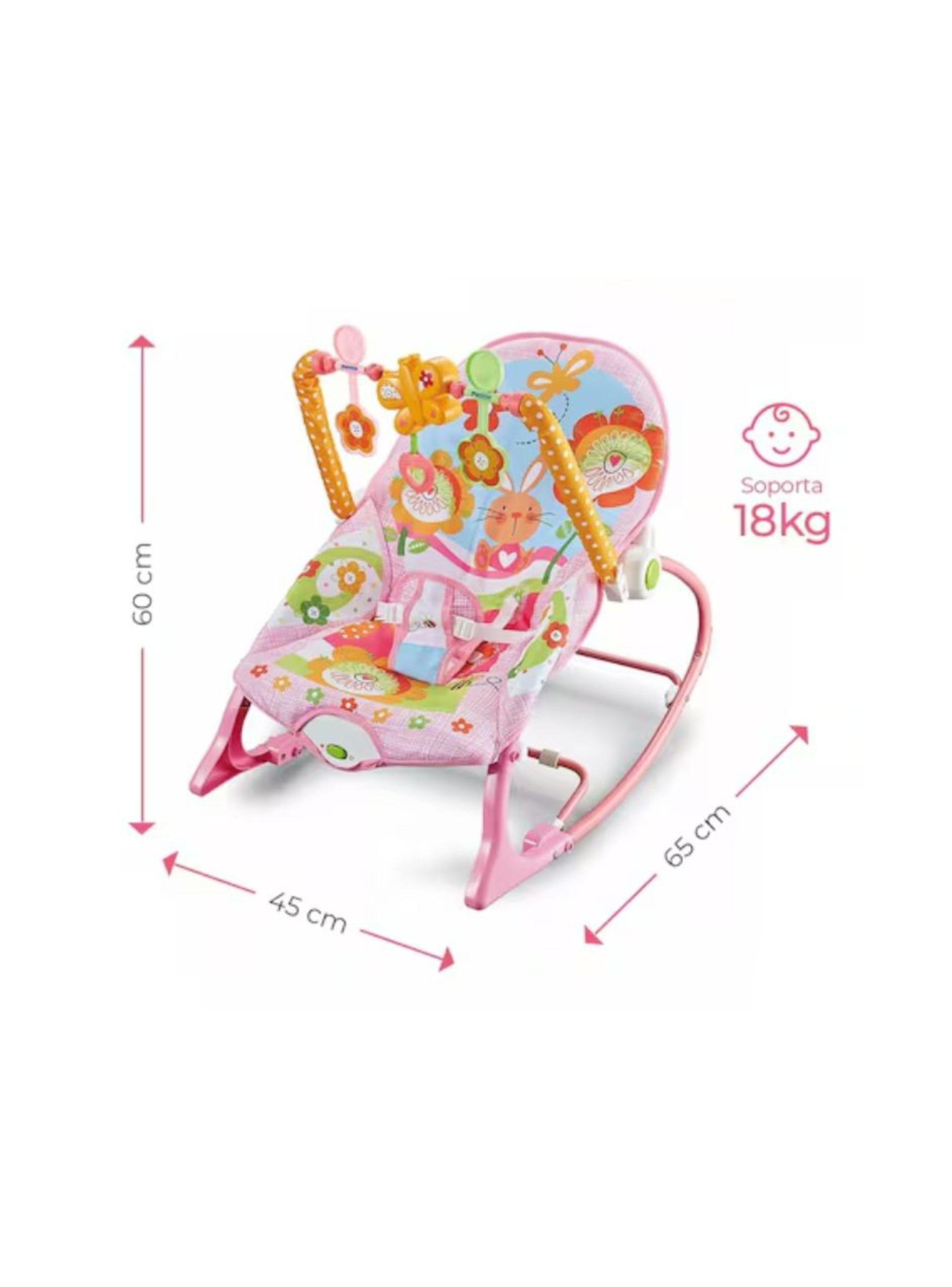 Silla Mecedora Musical Para Bebe 3 En 1 -2