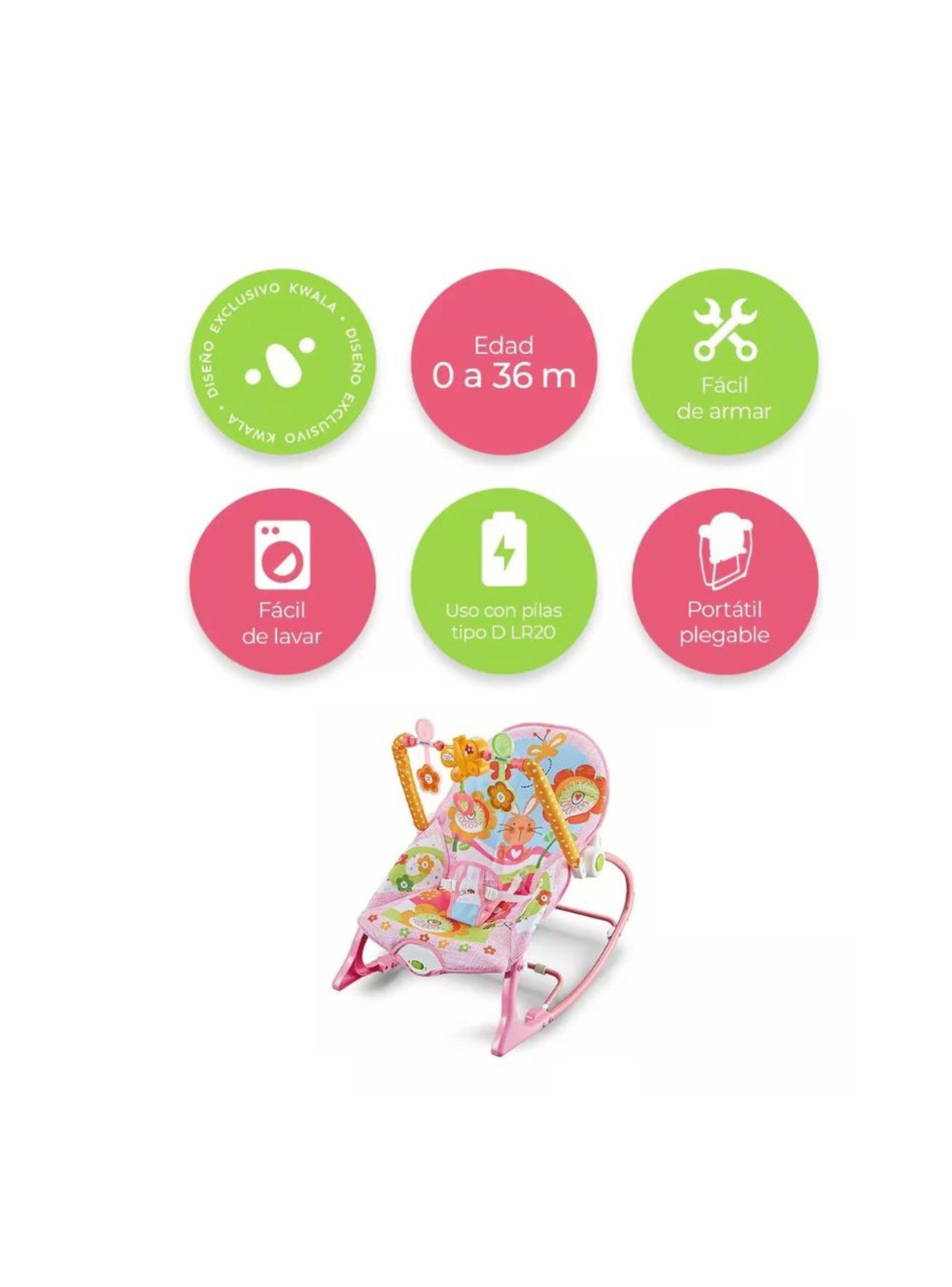 Silla Mecedora Musical Para Bebe 3 En 1 -3