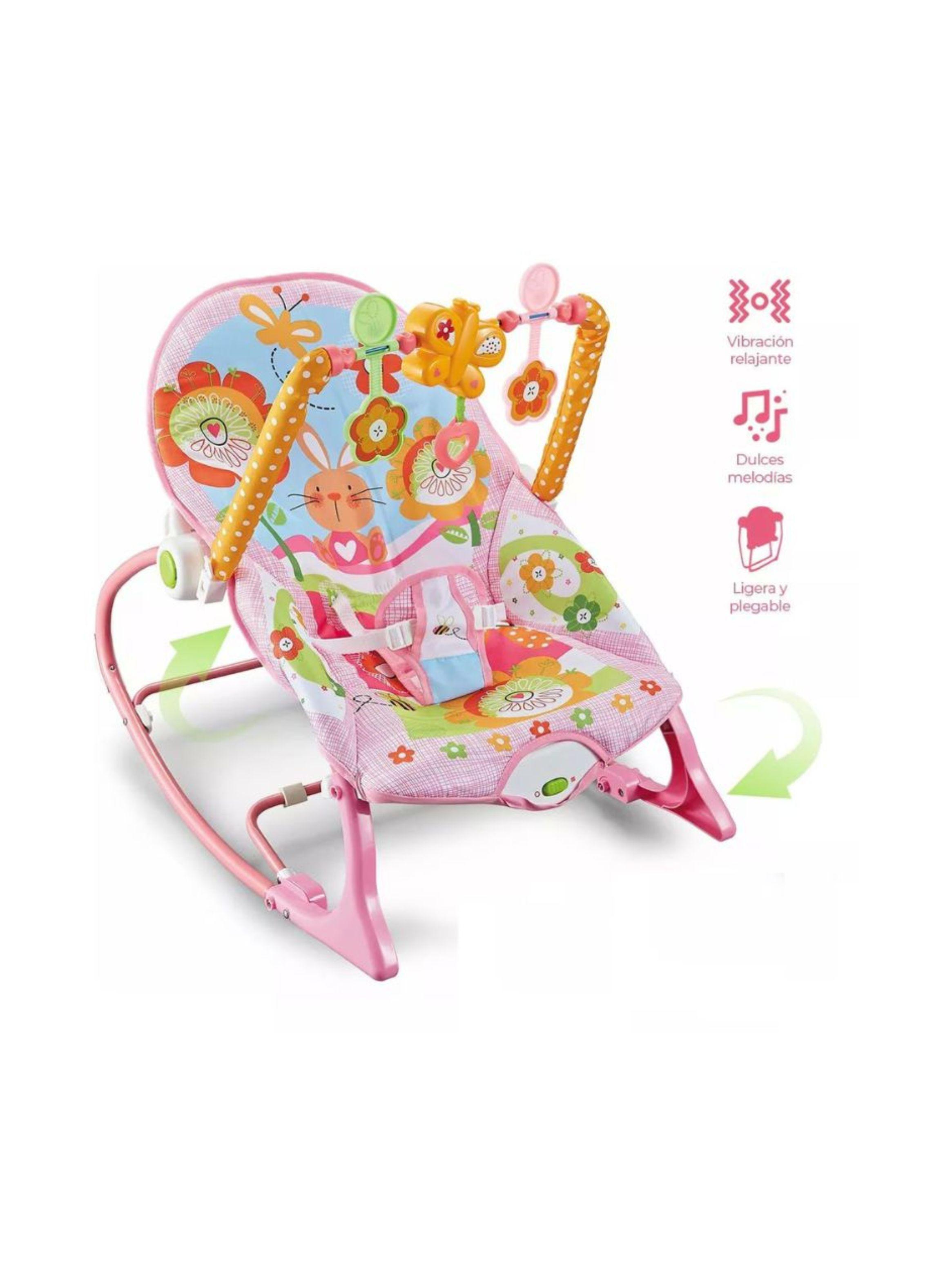 Silla Mecedora Musical Para Bebe 3 En 1 -4