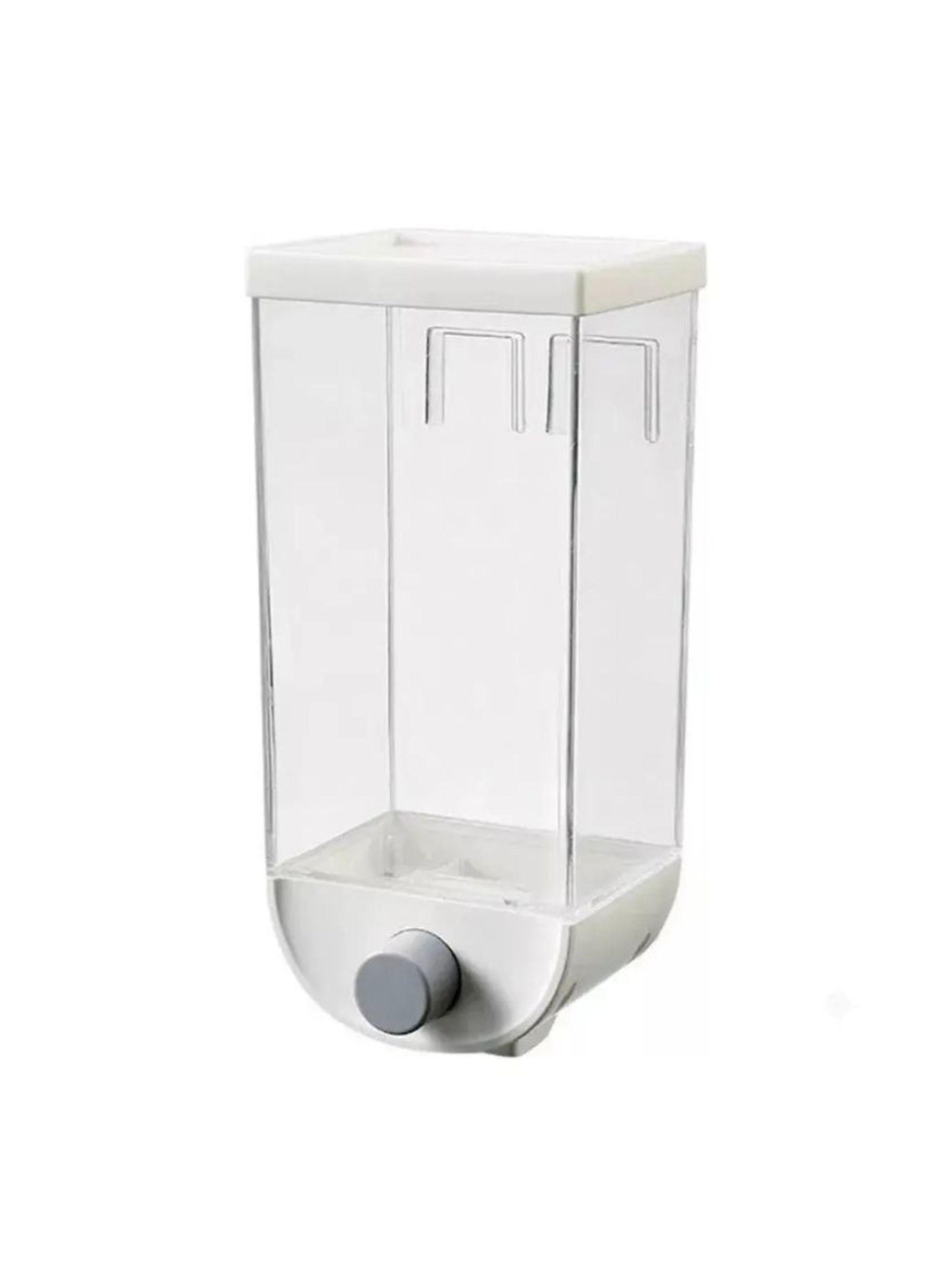  Dispensador De Alimentos De Pared Organizador De Cocina Blanco-0