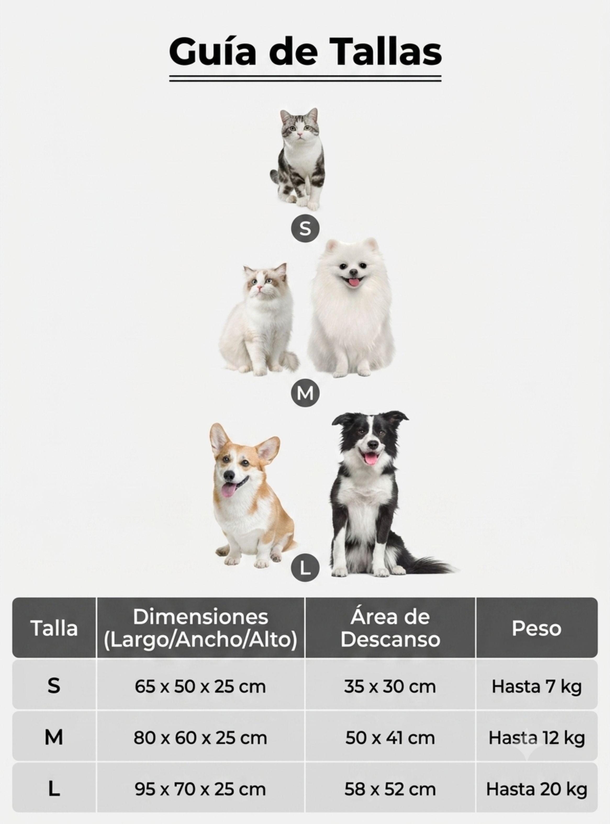 Cama Sofá Para Perros Y Gatos Diseño Cuadros Verde Lavable Talla L-3