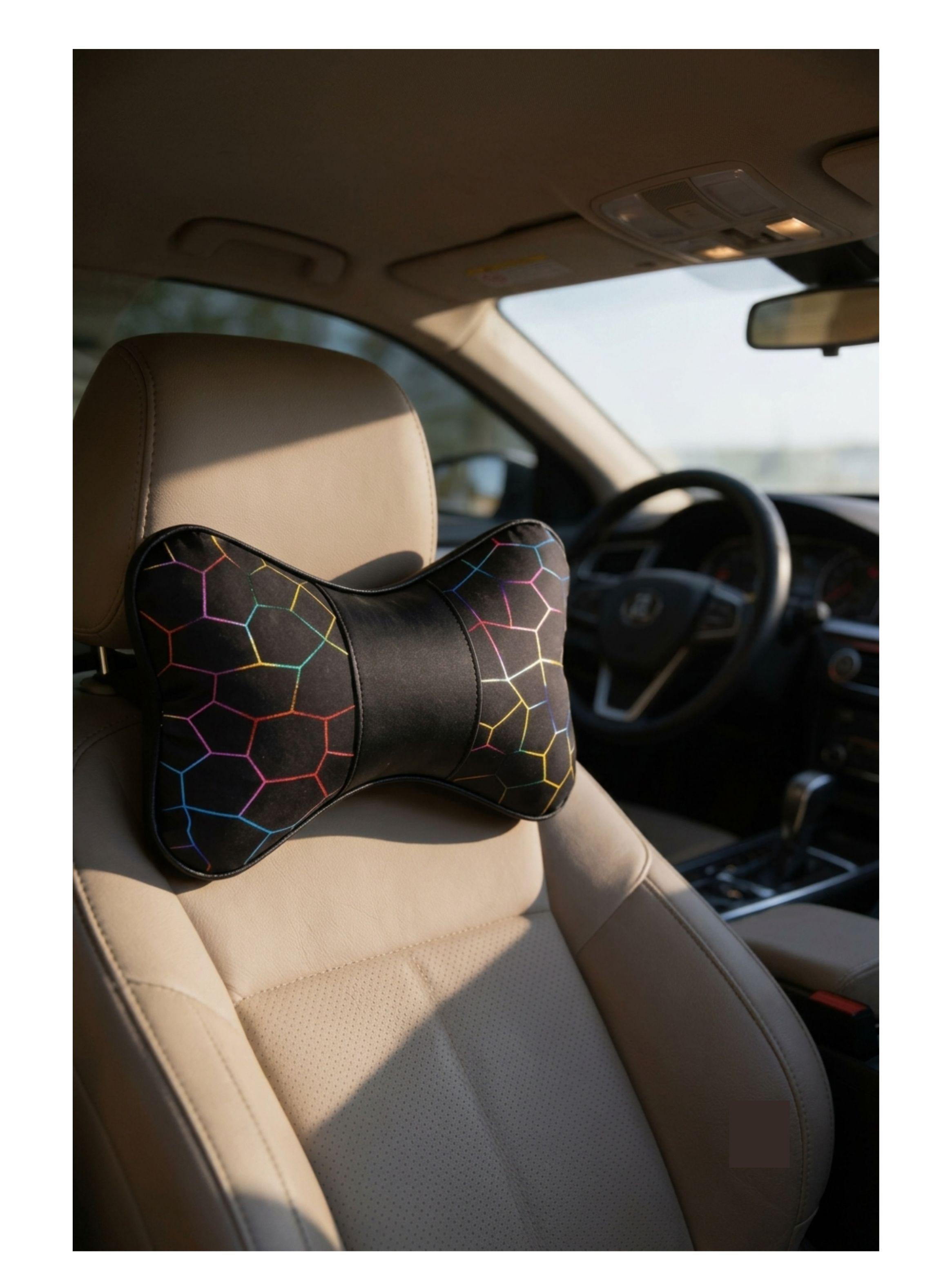 Cojín Cervical Para Auto Almohada Cuello Diseño Deportivo-4