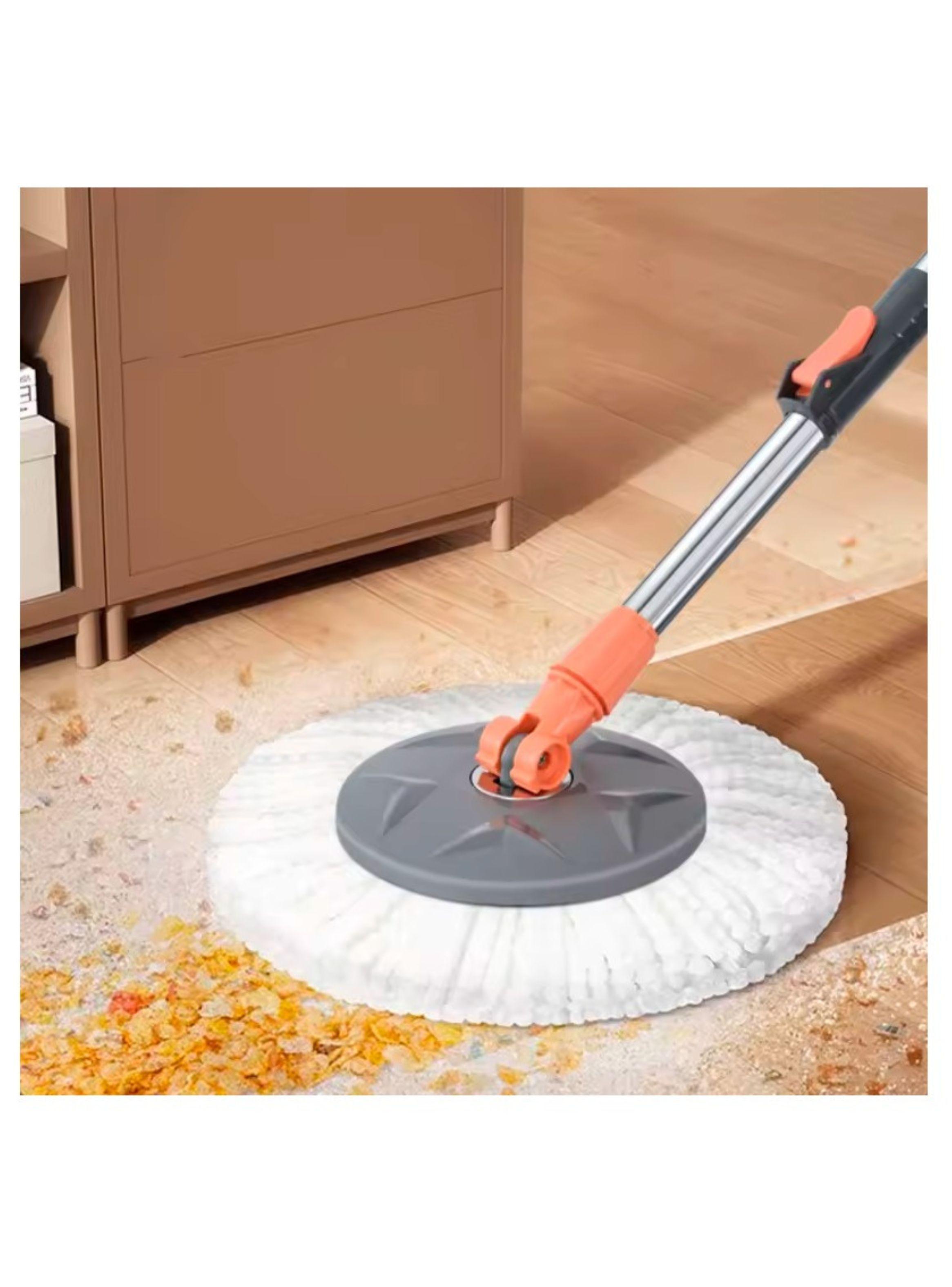 Mopa Trapeador Giratorio 360° Centrifugadora Doble Rueda-4