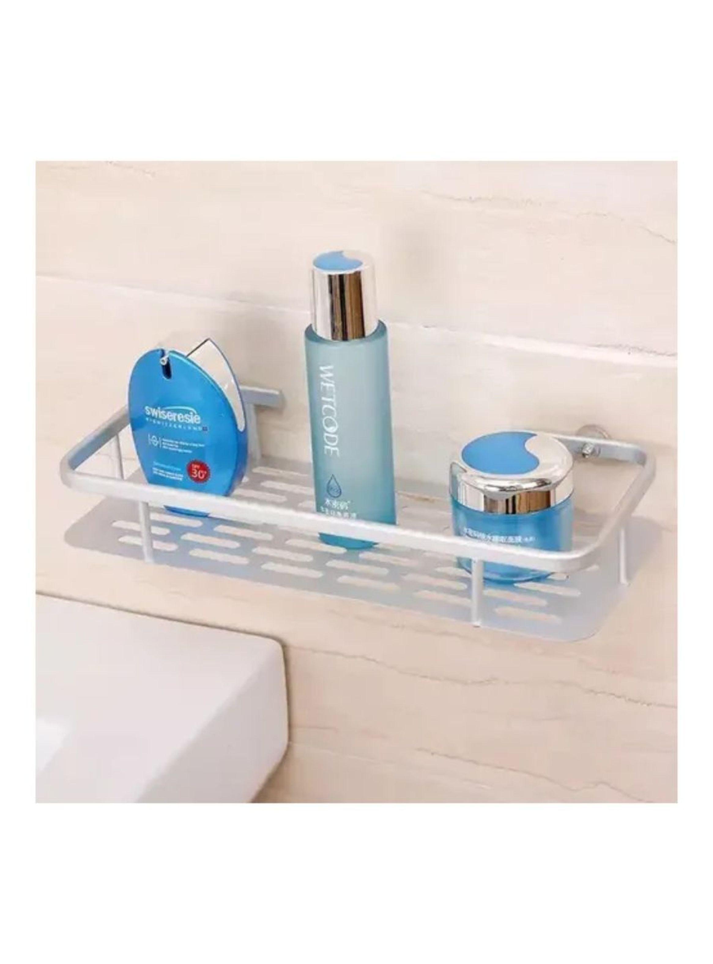 Estante Organizador Adhesivo De Aluminio Baño-2