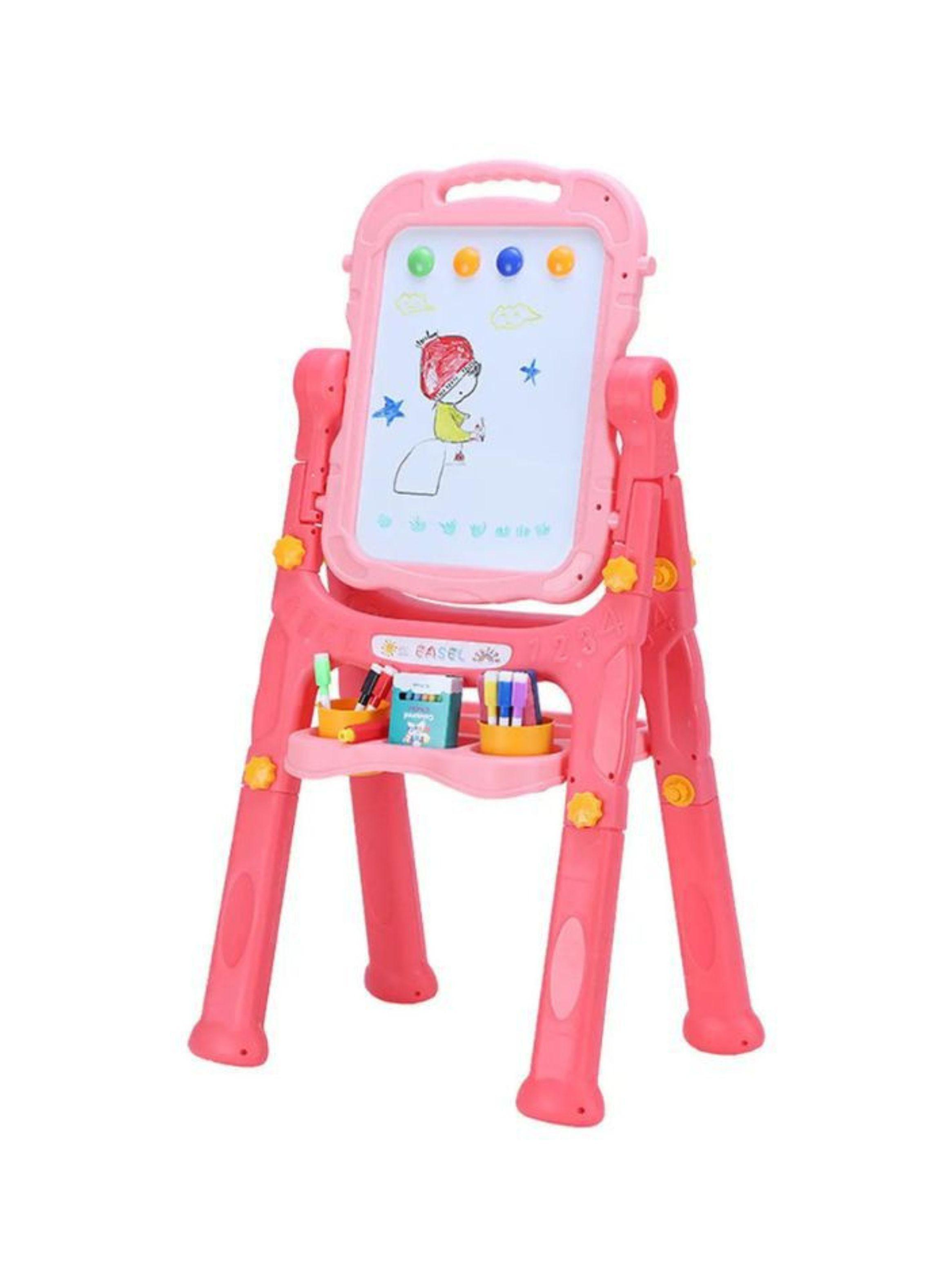 Pizarra Infantil Doble Atril Dibujo Magnética -0
