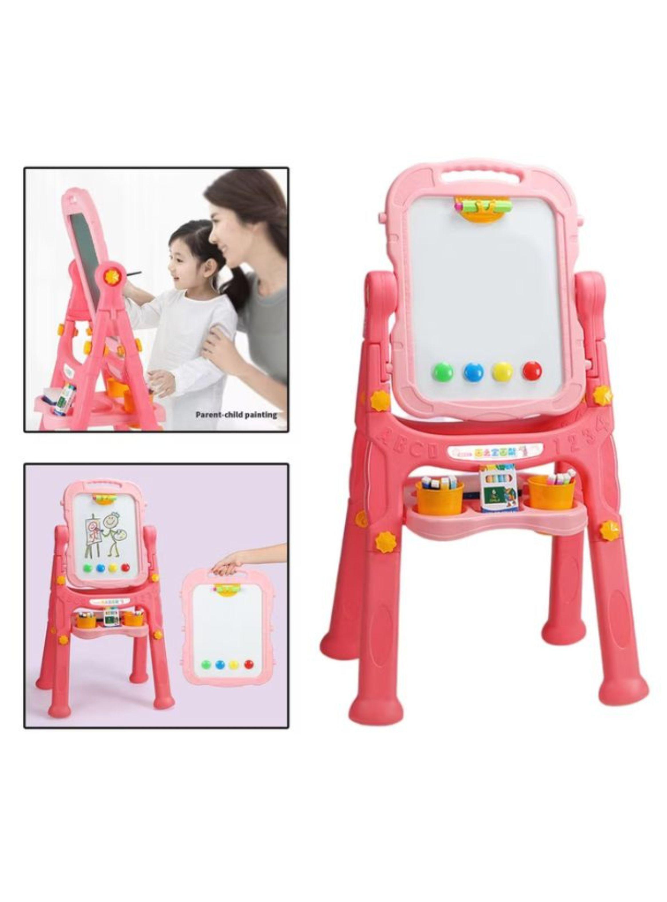 Pizarra Infantil Doble Atril Dibujo Magnética -1
