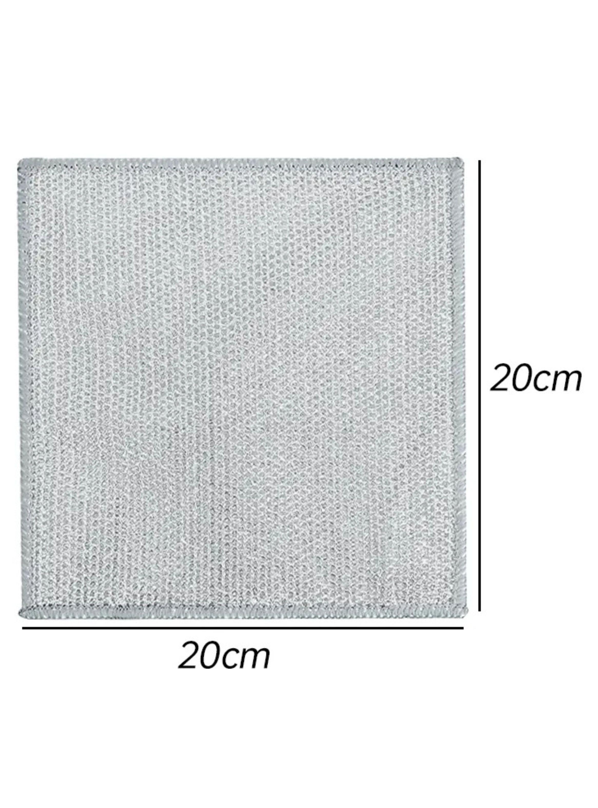 Pack 3 x 5 Unidades Paño De Limpieza Alambre Multiuso Trapo Cocina-1