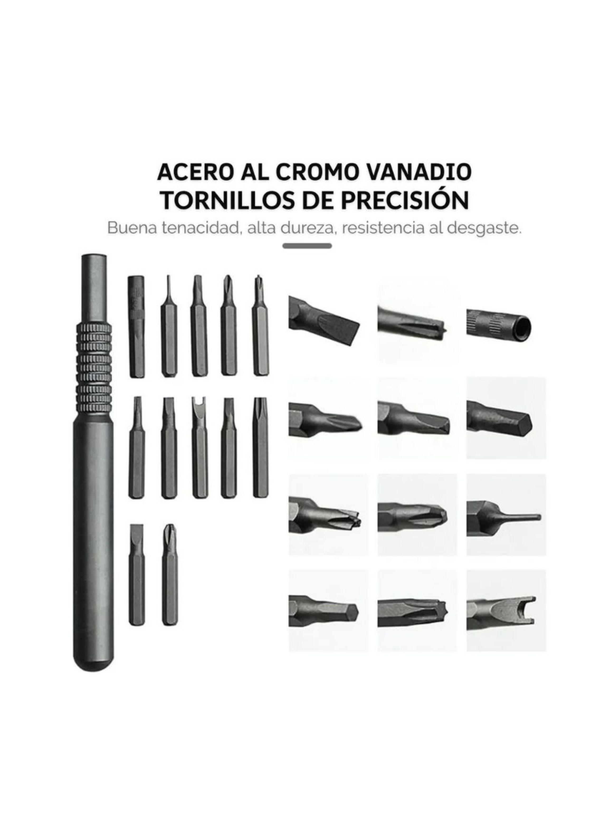 Juego Destornilladores Precisión 26 En 1 Magnético Profesional-3