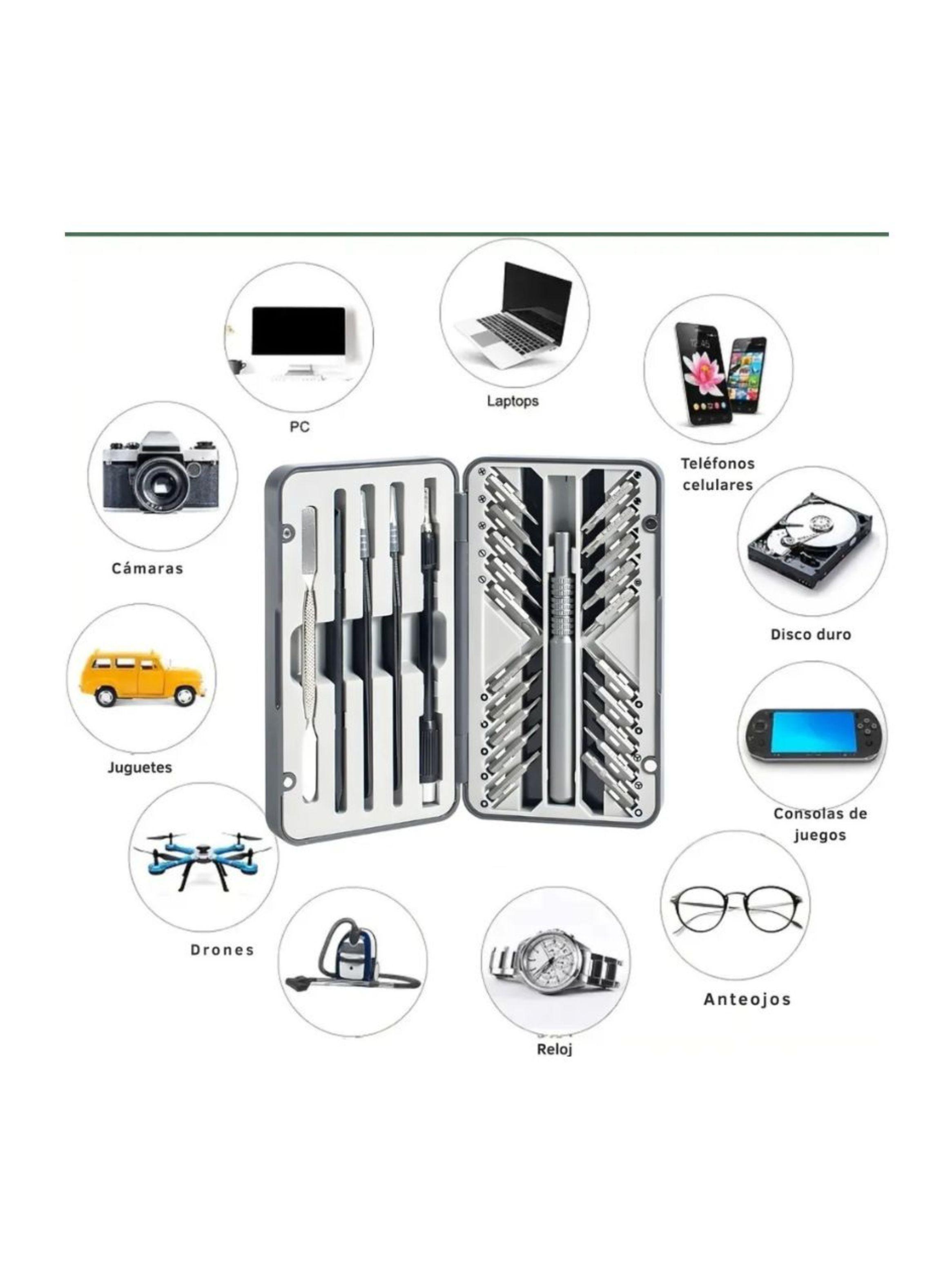 Juego Destornilladores Precisión 26 En 1 Magnético Profesional-4