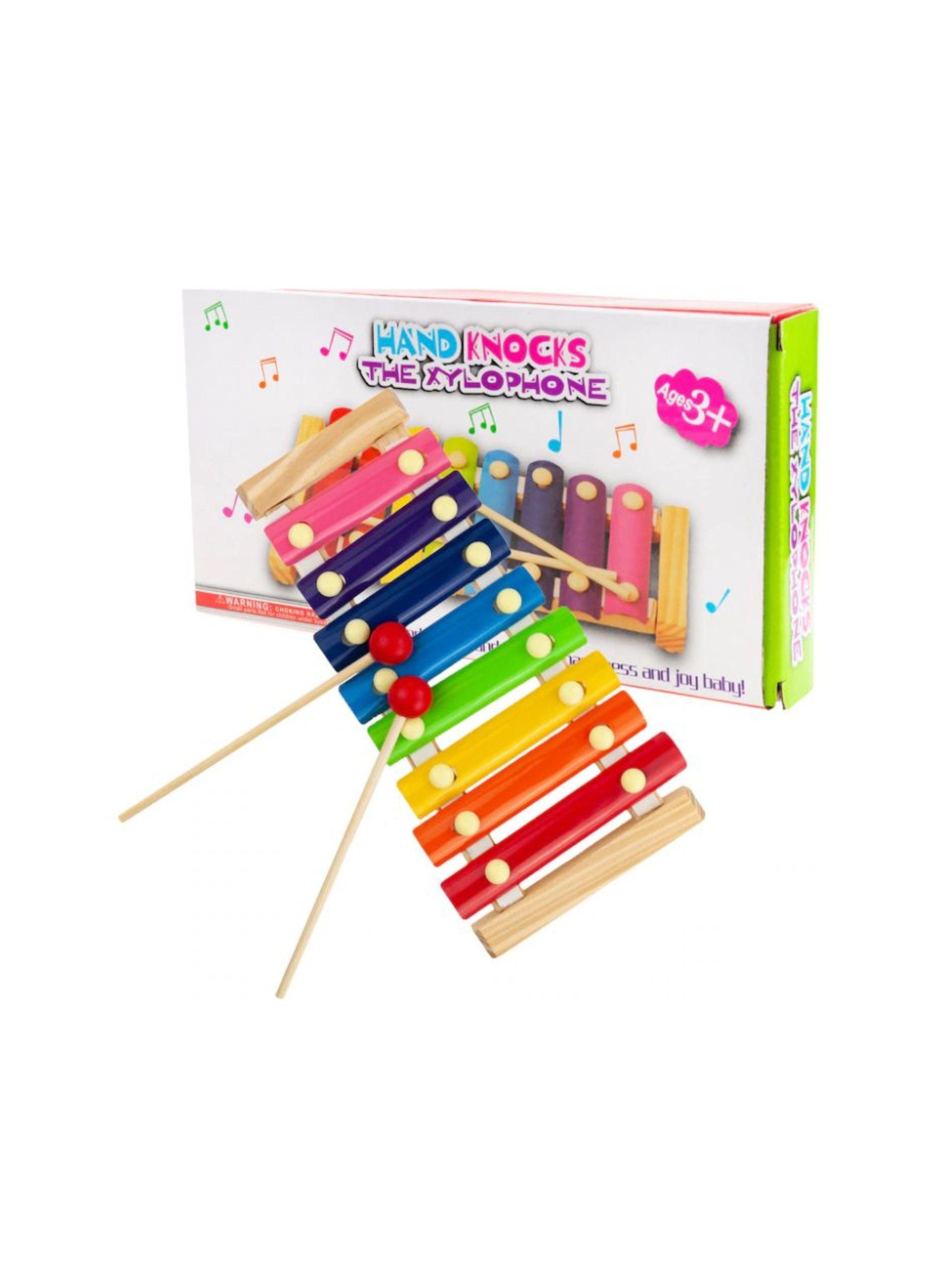 Xilófono Didáctico Infantil De Madera-5