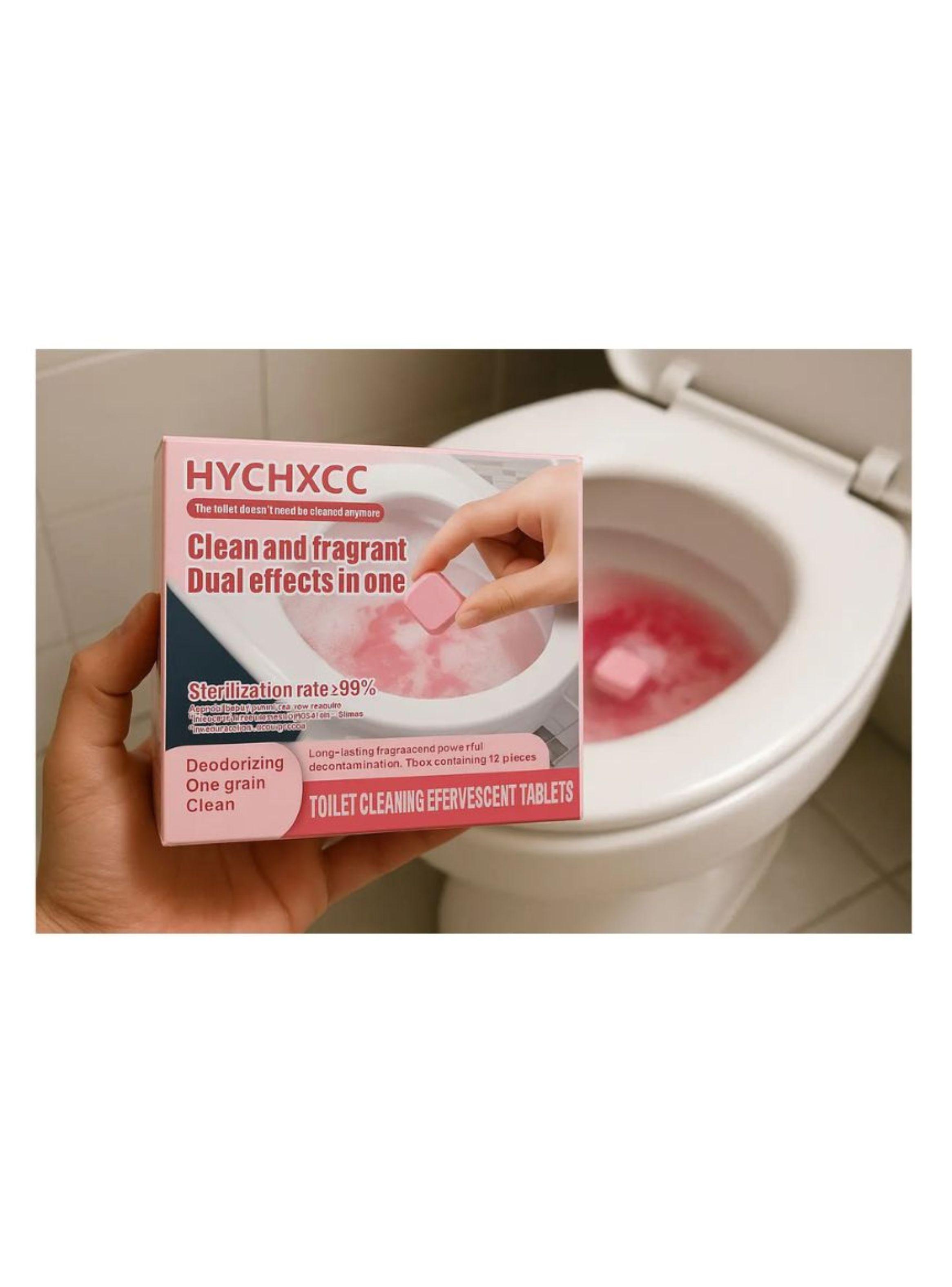 Pastillas Inodoro Hychxcc Limpieza Profunda Pack 12 Pzs -1