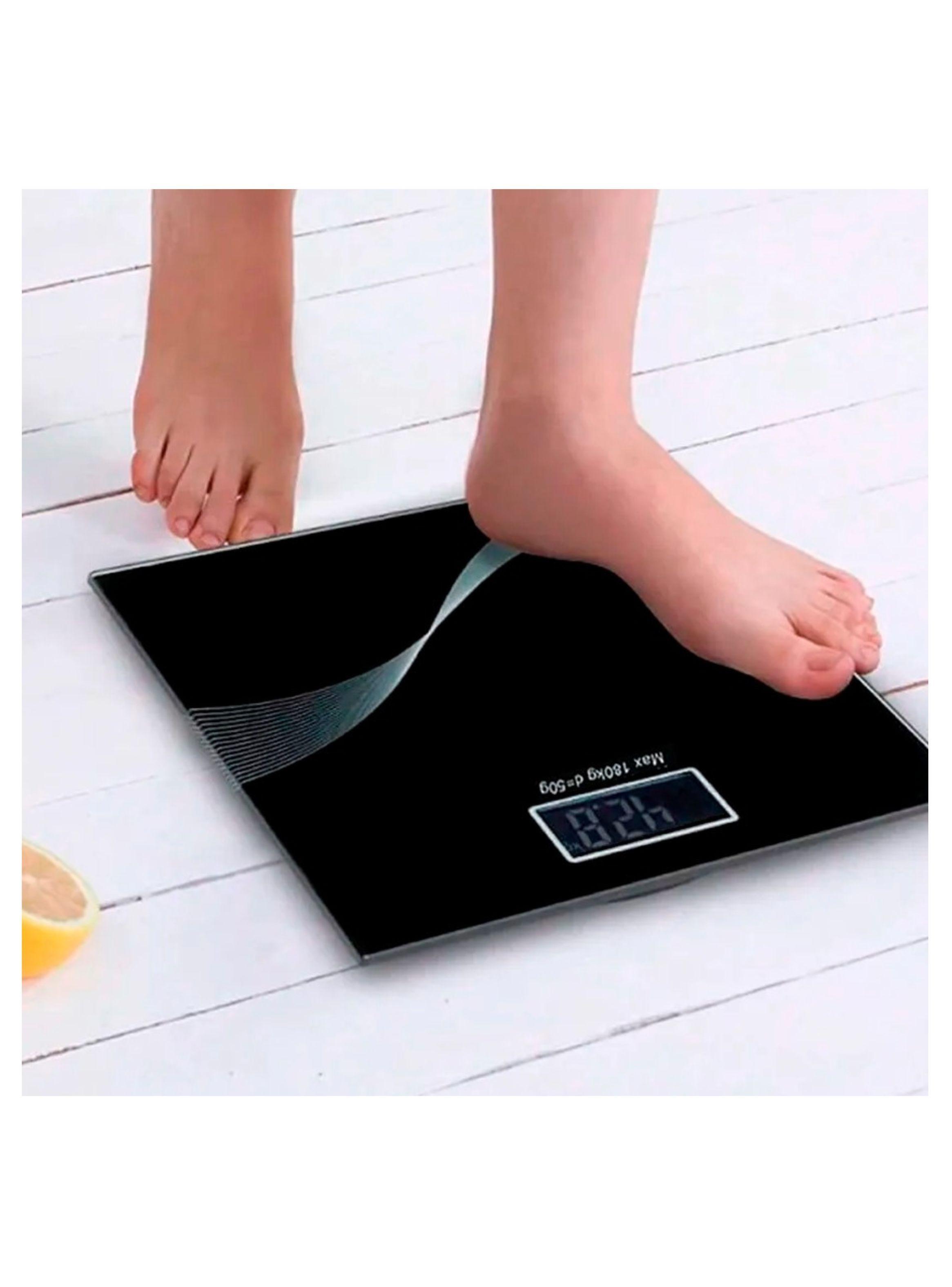Báscula Digital De Vidrio Con Pantalla Lcd 180Kg-3