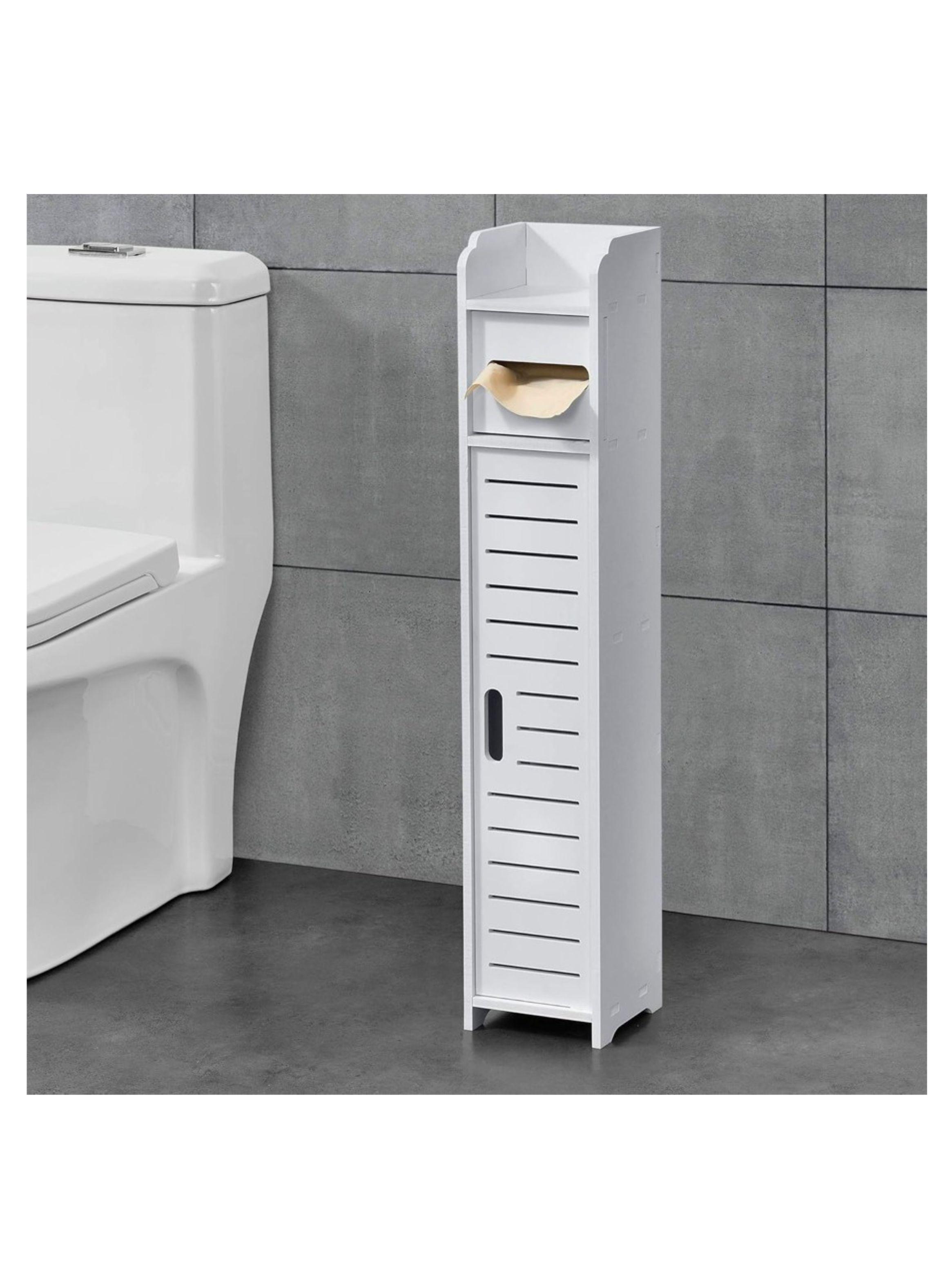 Estante Organizador De Baño Color Blanco 80X15X15cm-4