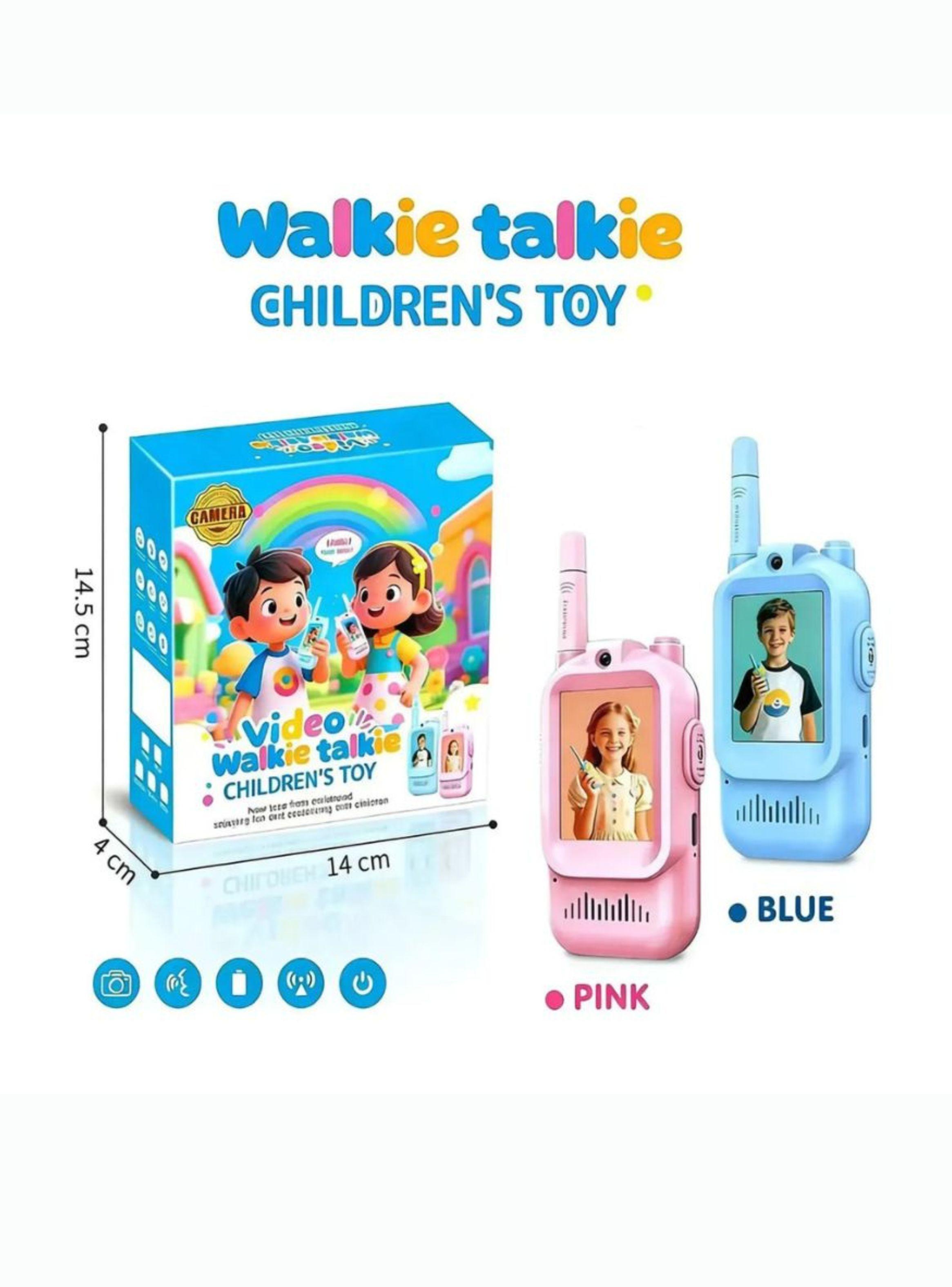 Juguete Walkie Talkie Infantil Con Video Llamada Cámara-2