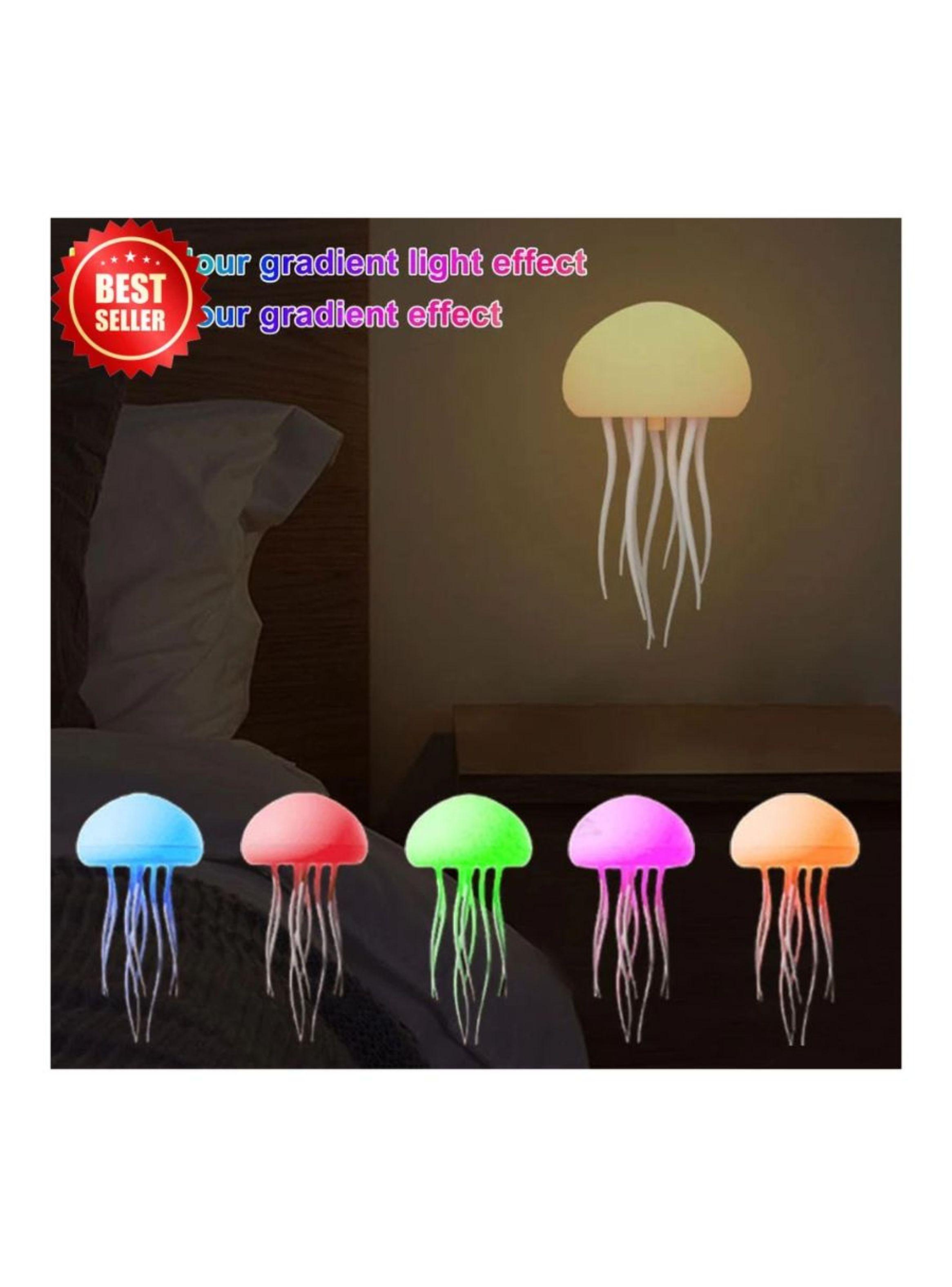 Luz Nocturna De Medusa Decorativa Con Alimentación USB-5