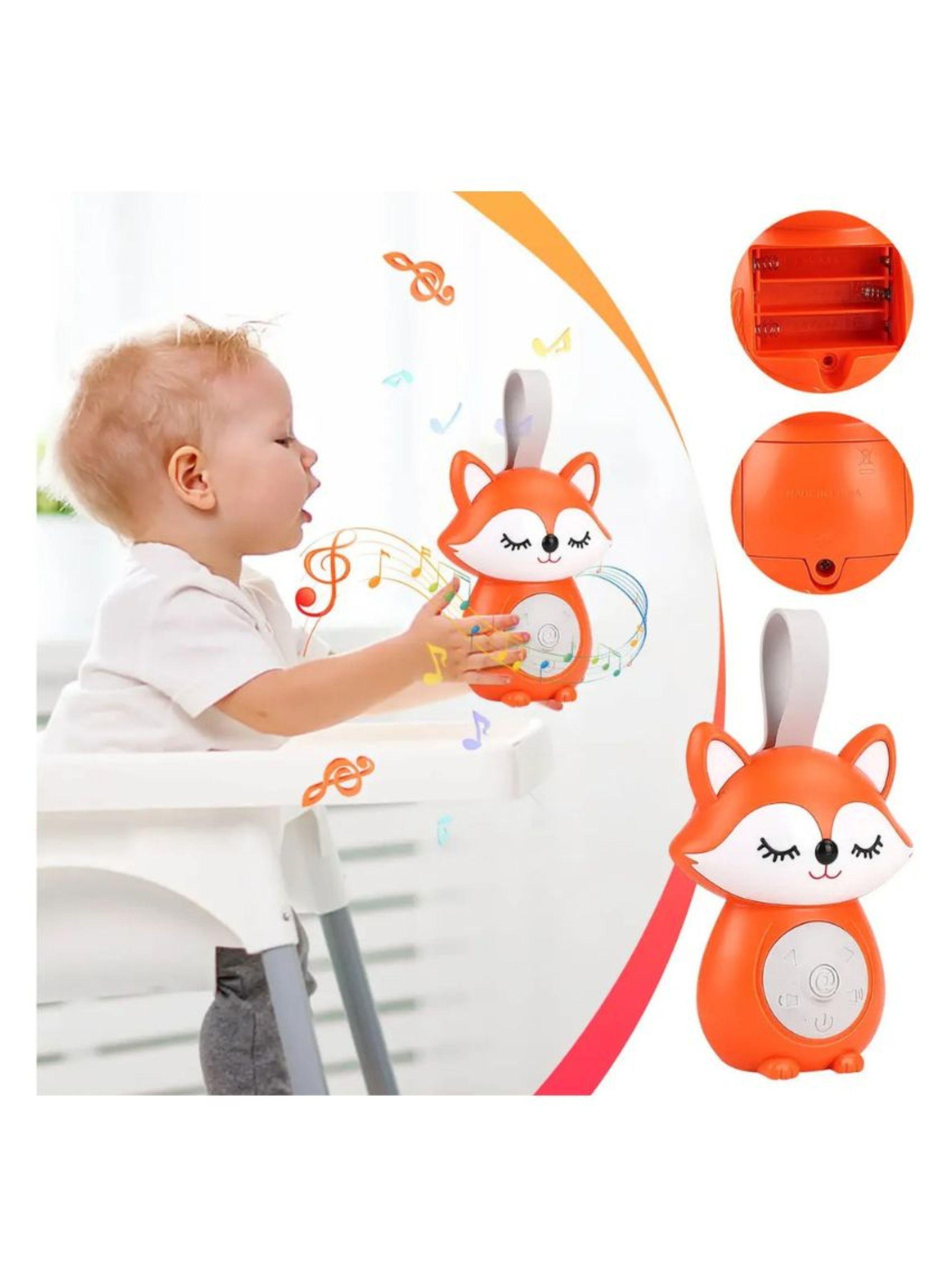 Zorrito Musical Calmante Portátil Maquina De Ruido Blanco Bebé-2