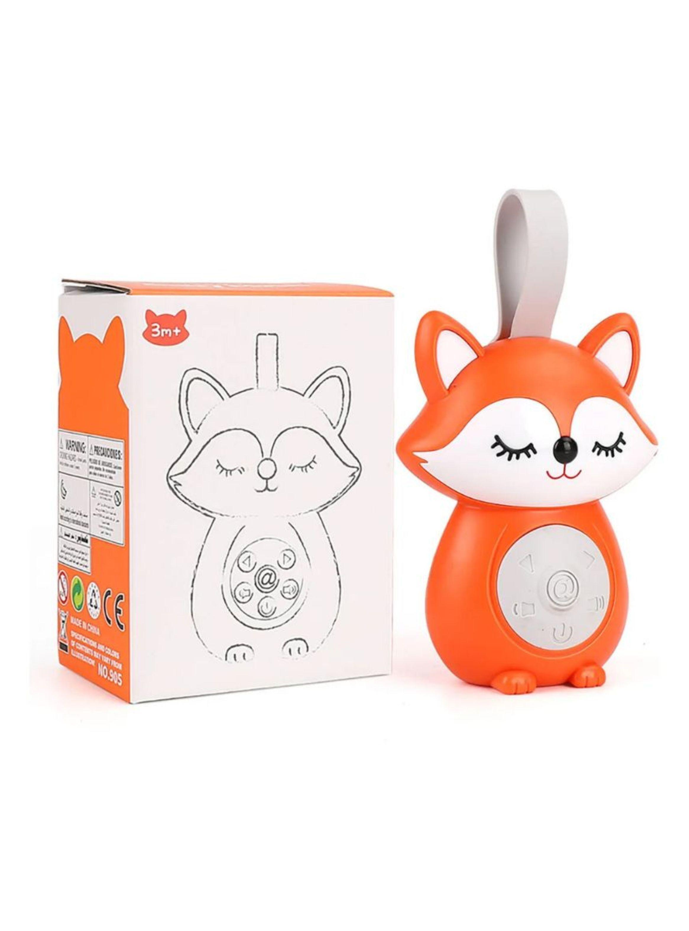 Zorrito Musical Calmante Portátil Maquina De Ruido Blanco Bebé-3