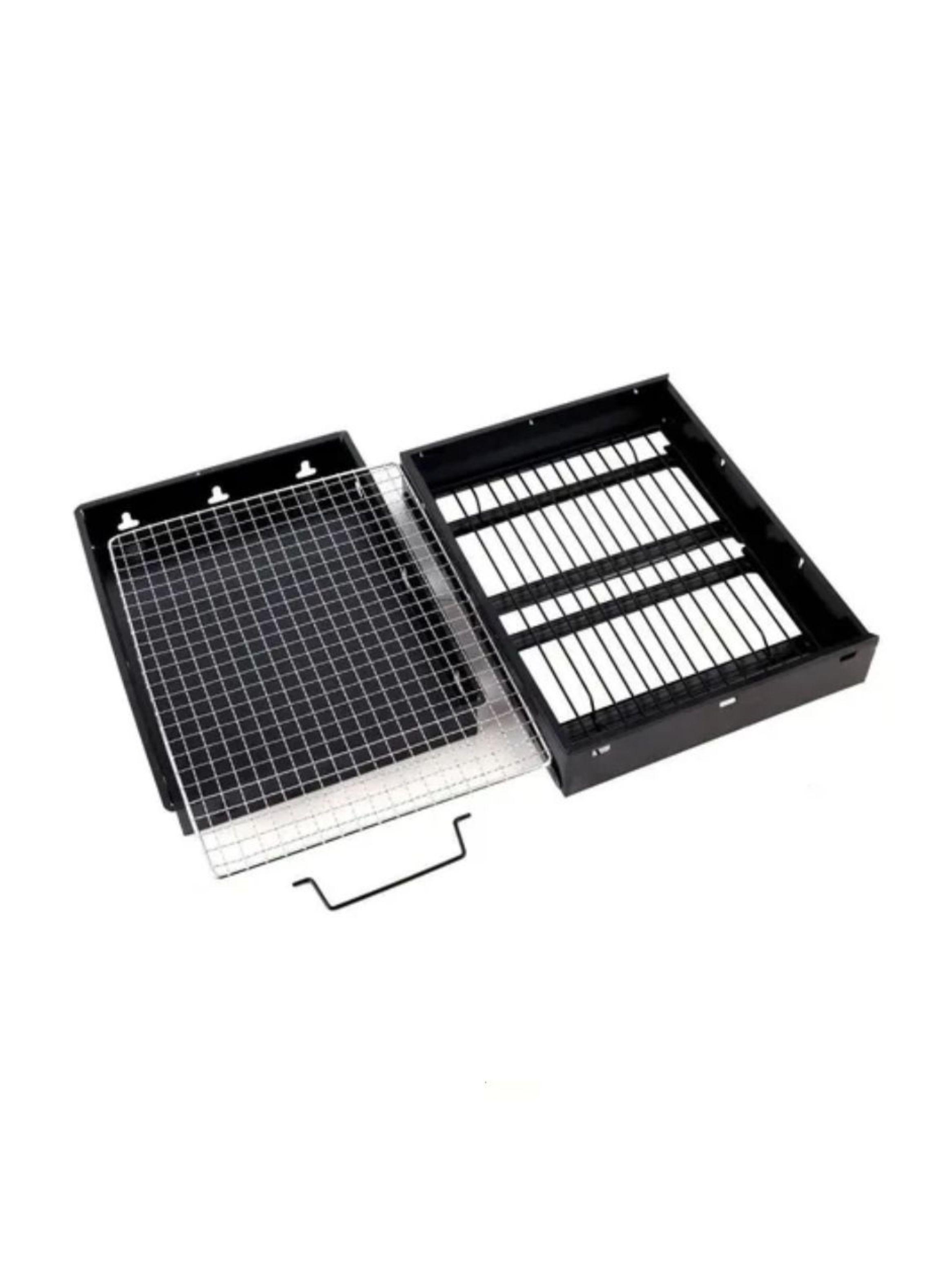 Parrillero Para Carbón Portátil  Plegable Asados Grill BBQ-5