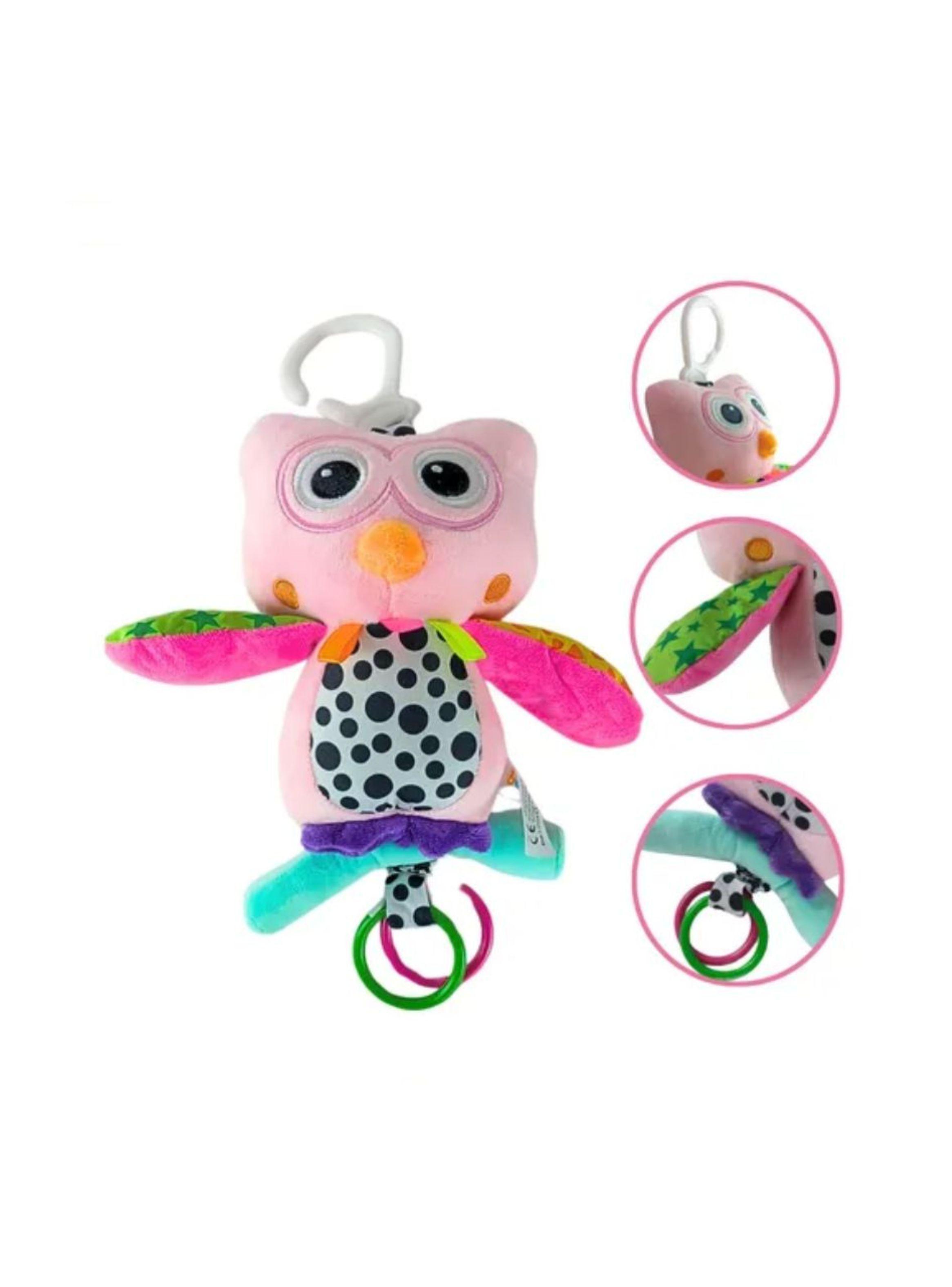Movil Musical Colgante para Cuna Peluche Búho-2