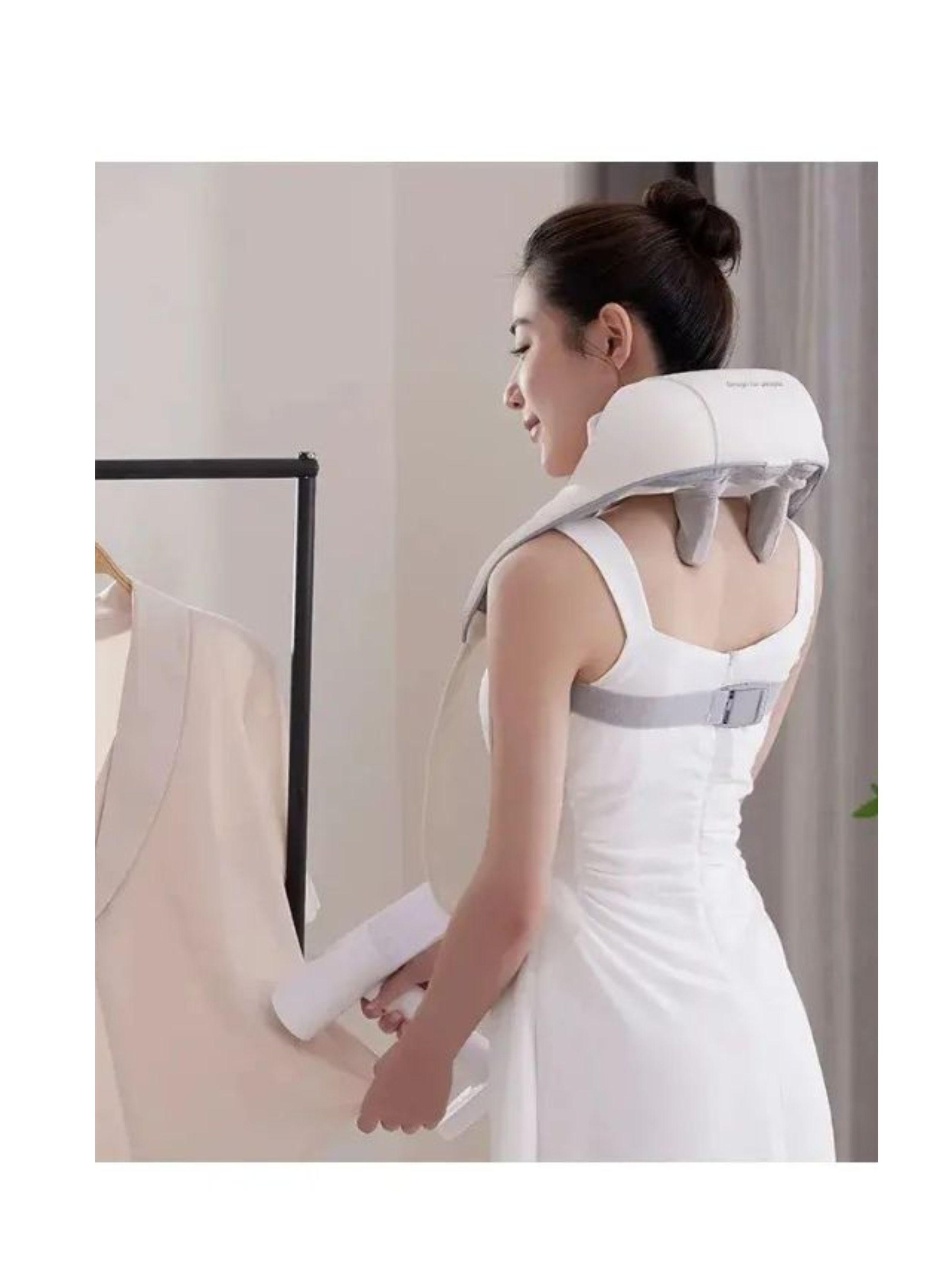 Masajeador De Cuello Y Hombros Electrico Con Calor Cervical-2