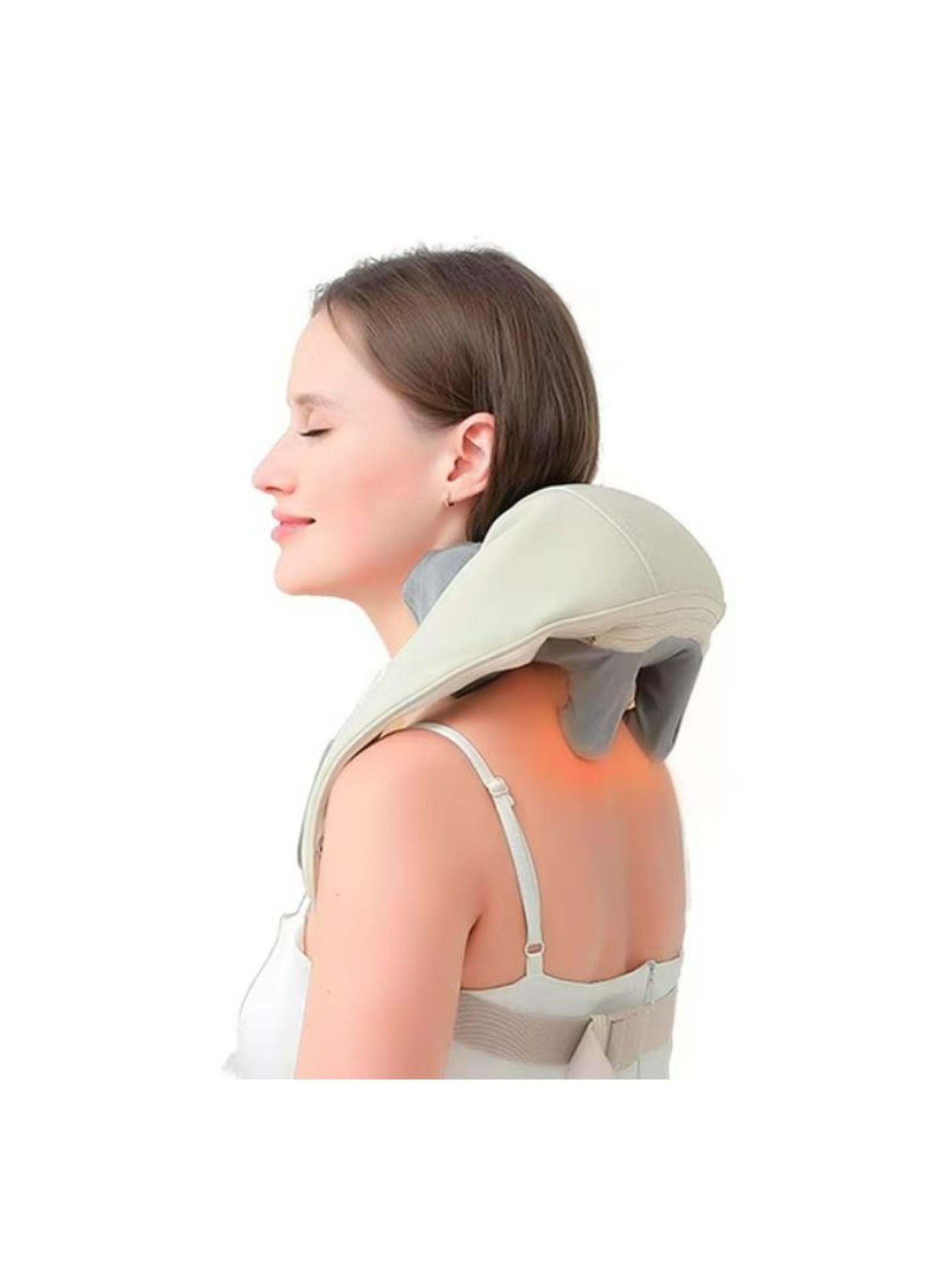 Masajeador De Cuello Y Hombros Electrico Con Calor Cervical-3