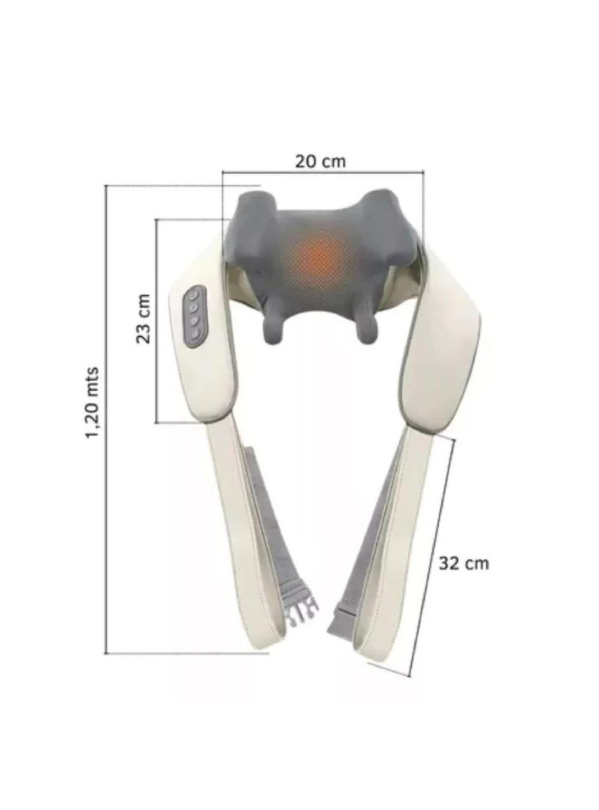 Masajeador De Cuello Y Hombros Electrico Con Calor Cervical-4