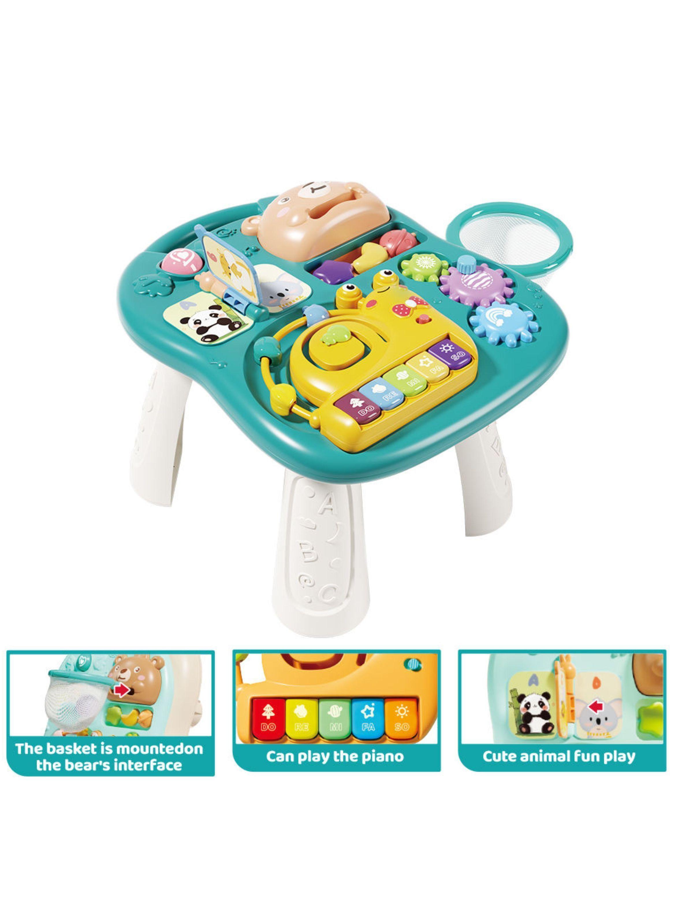 Mesa Centro de Actividades Musical 2 en 1 para Bebés-2