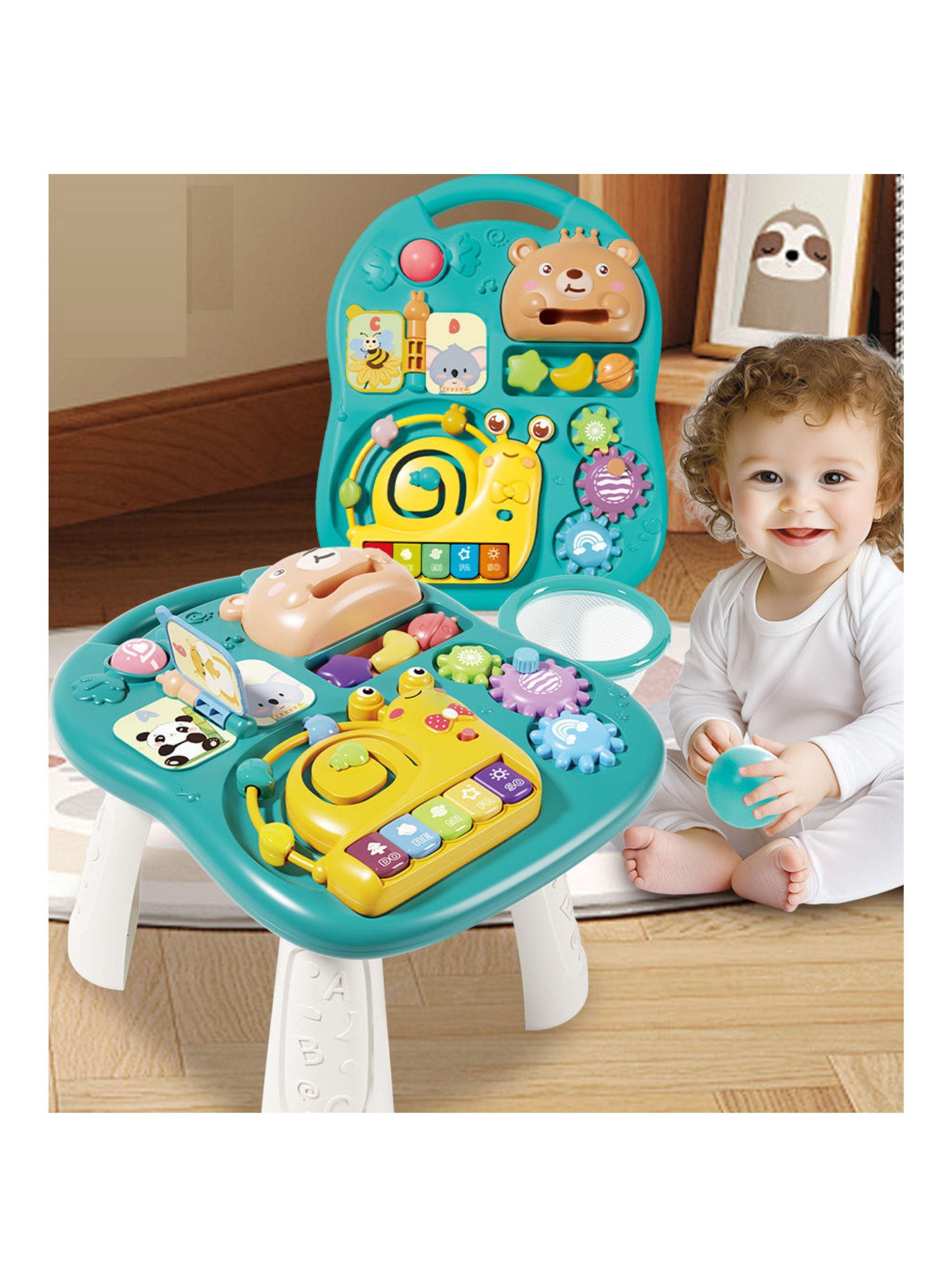 Mesa Centro de Actividades Musical 2 en 1 para Bebés-3