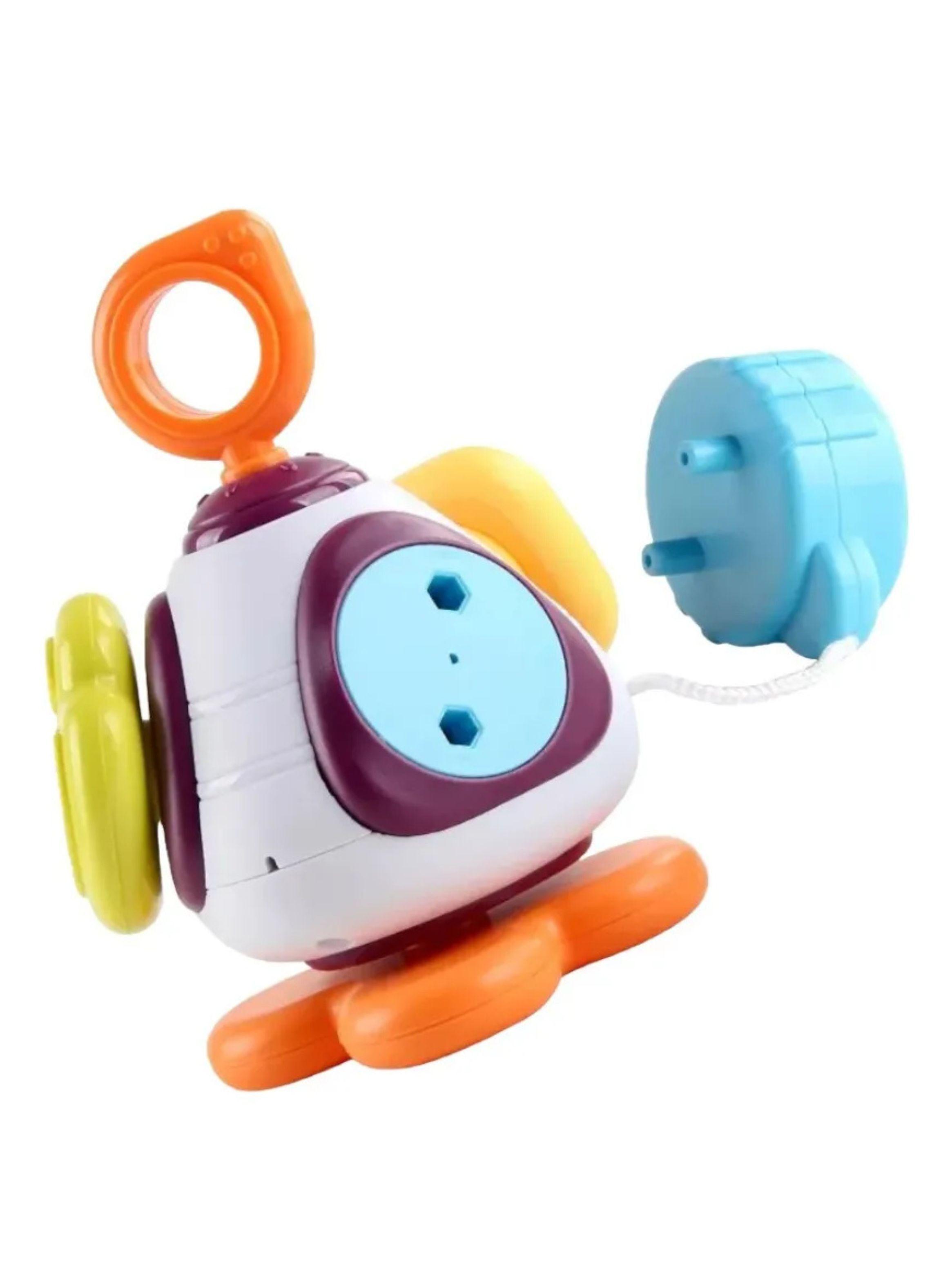 Cubo Sensorial 5 en 1 Juguete Didáctico de Habilidades Motoras para Bebés-2