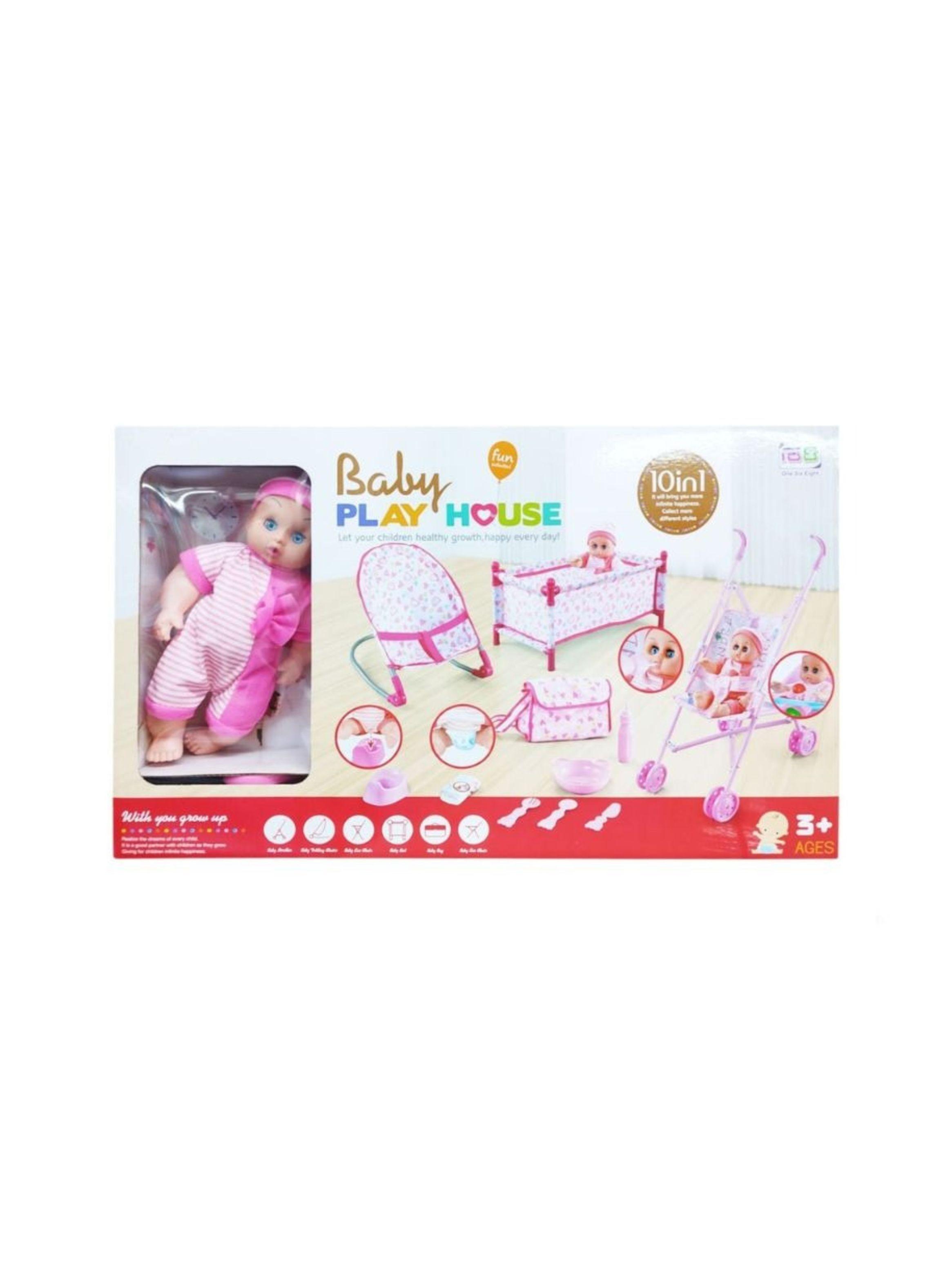 Set De Juguete Bebé Muñeca 10 En 1 Accesorios-3