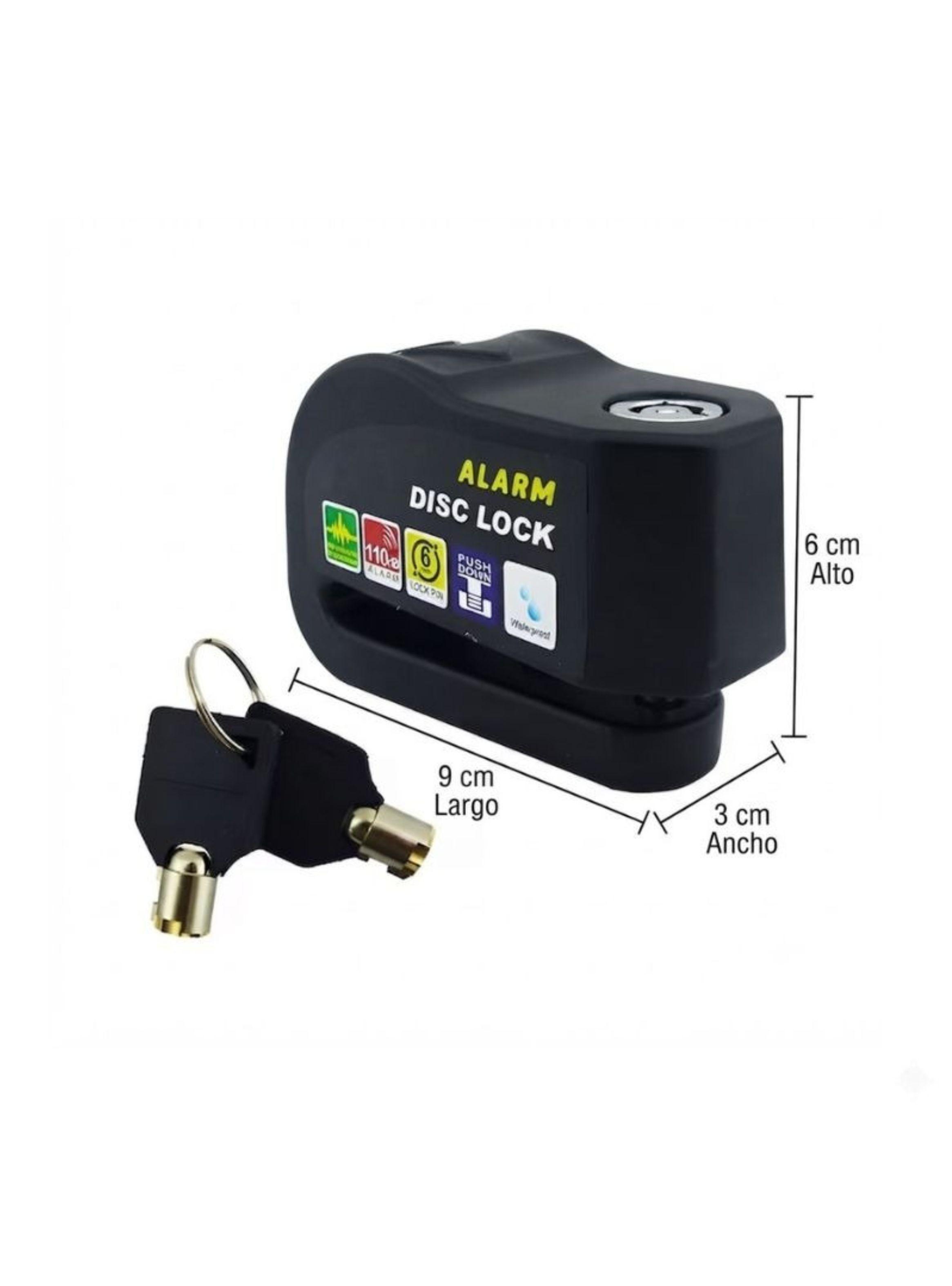 Candado Alarma Traba Disco Para Motocicleta-3